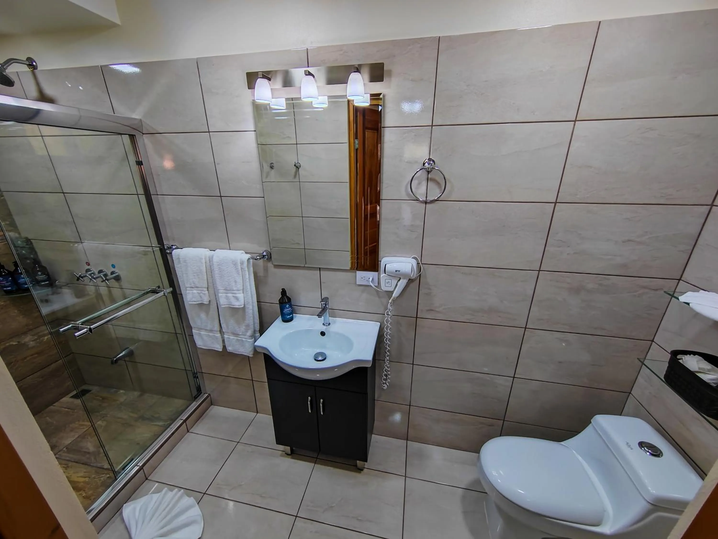 Shower in Sibu Boutique Hotel