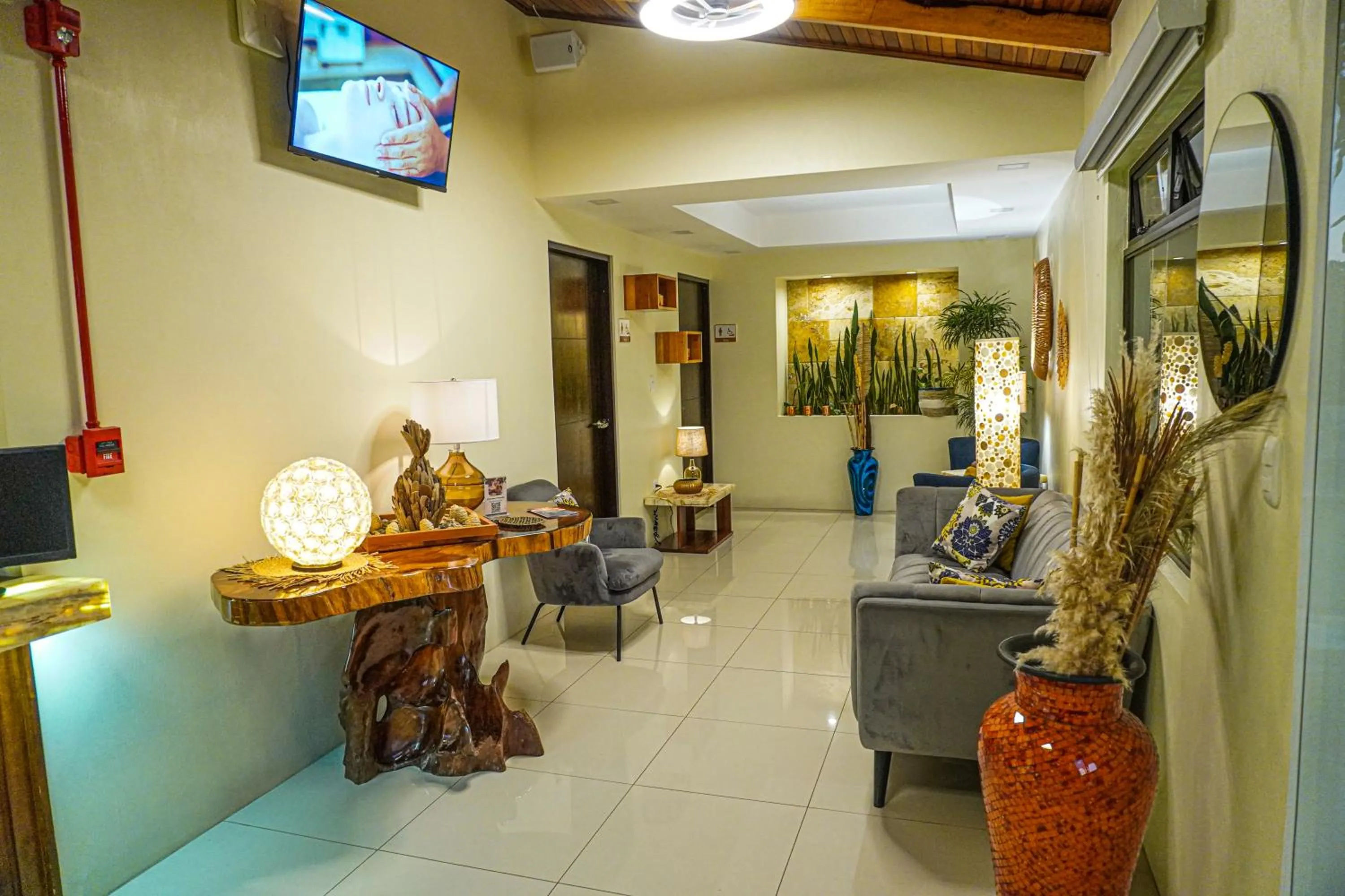 Living room in Sibu Boutique Hotel