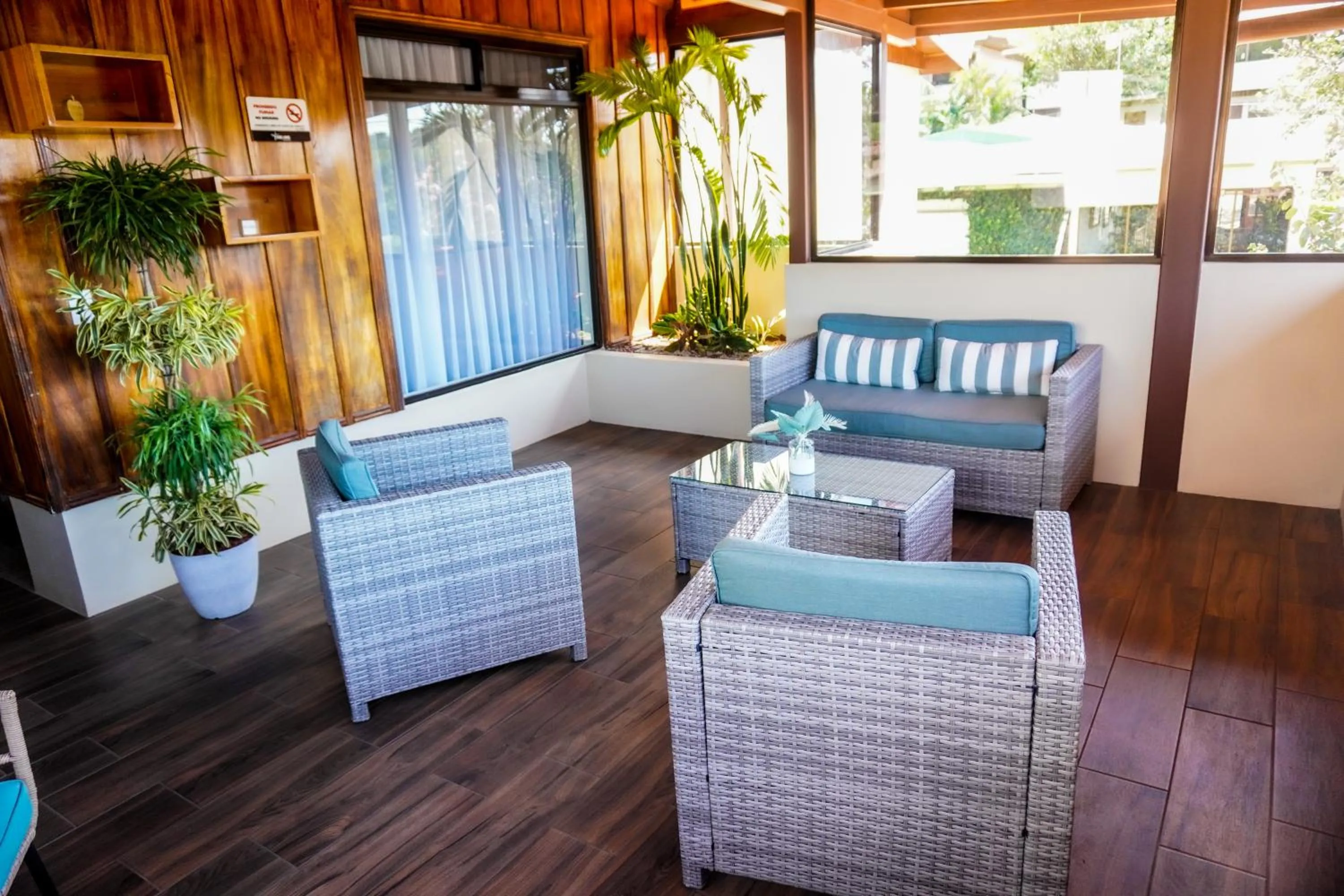 Living room in Sibu Boutique Hotel