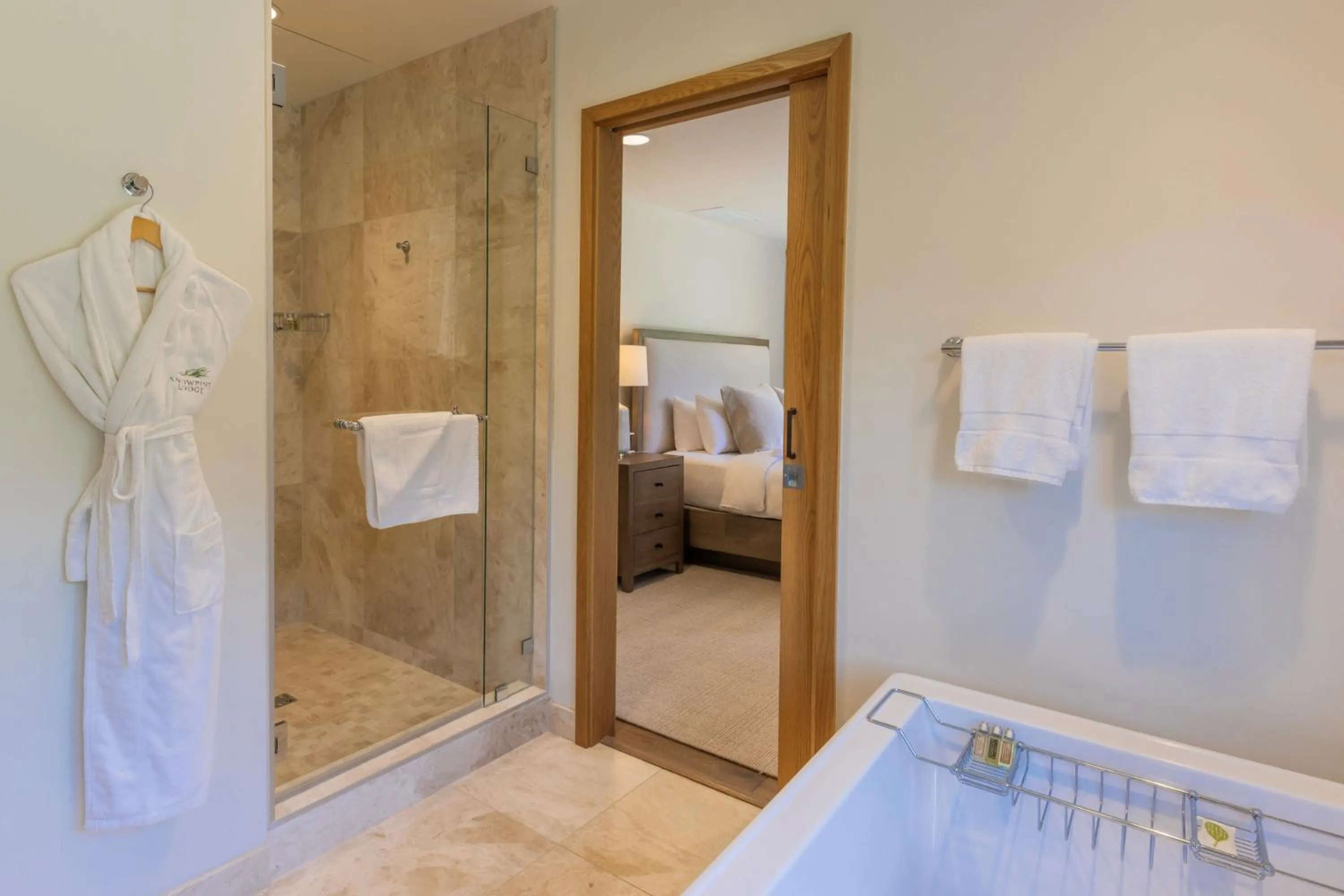 Bathroom in The Snowpine Lodge