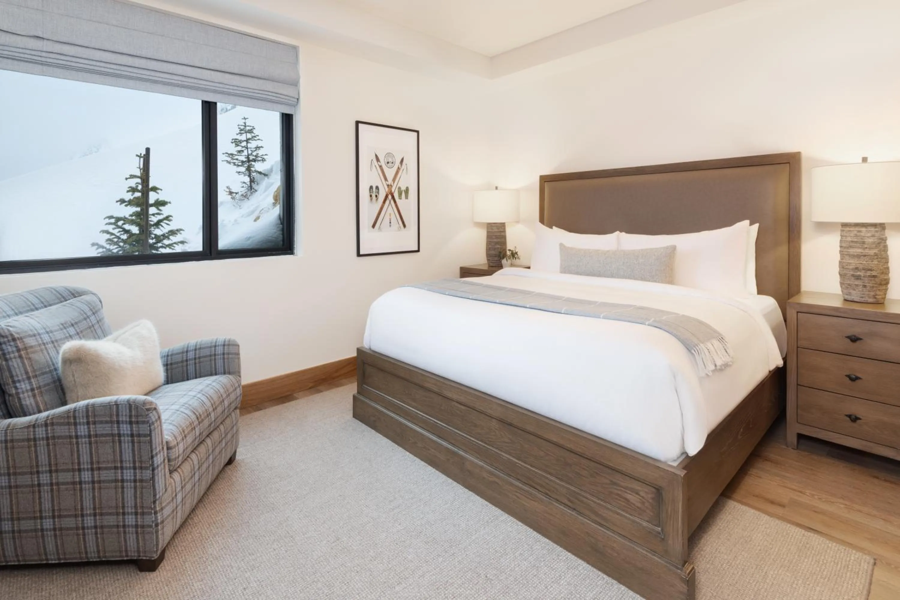 Bedroom, Bed in The Snowpine Lodge