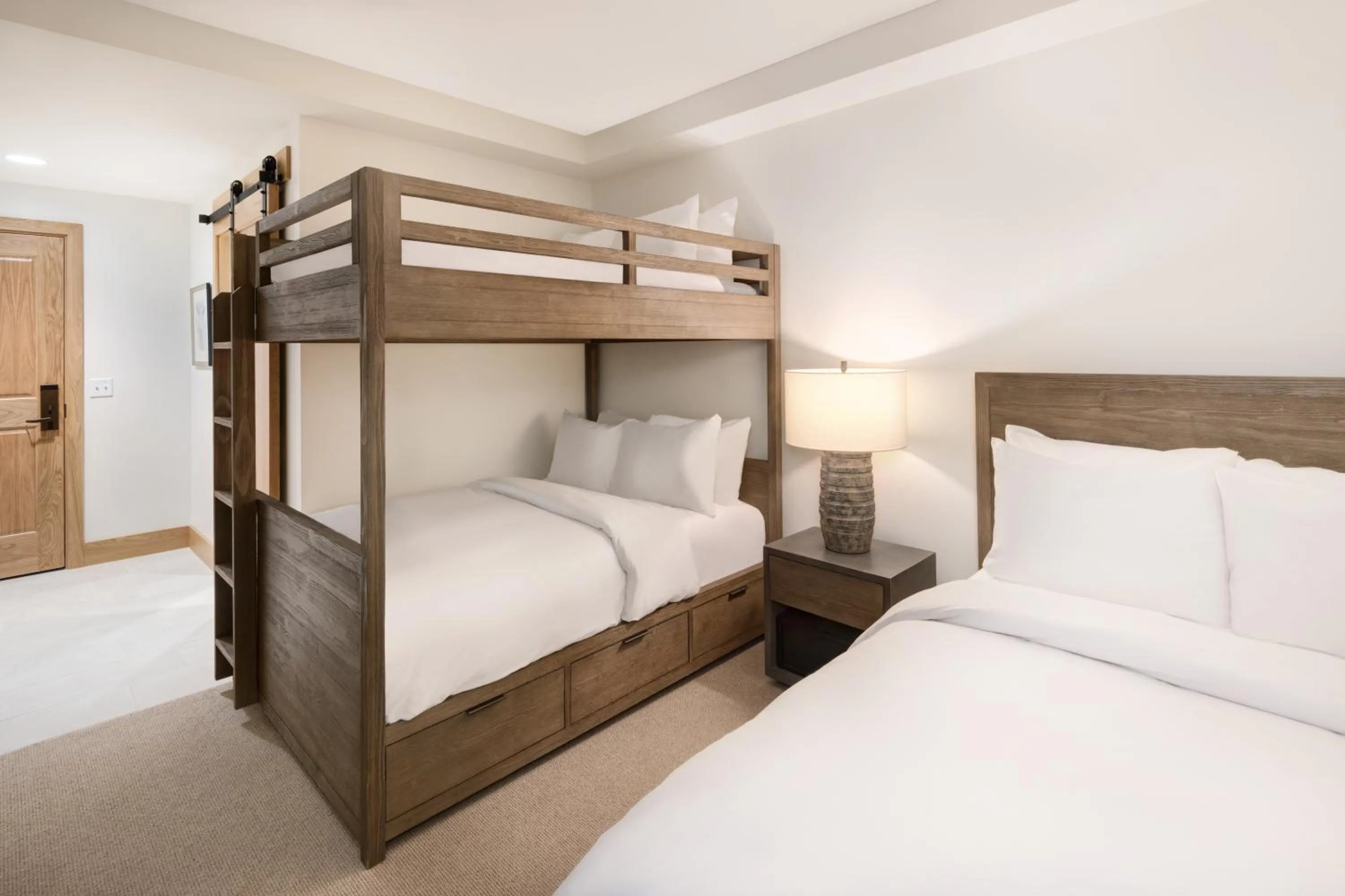 bunk bed, Bed in The Snowpine Lodge