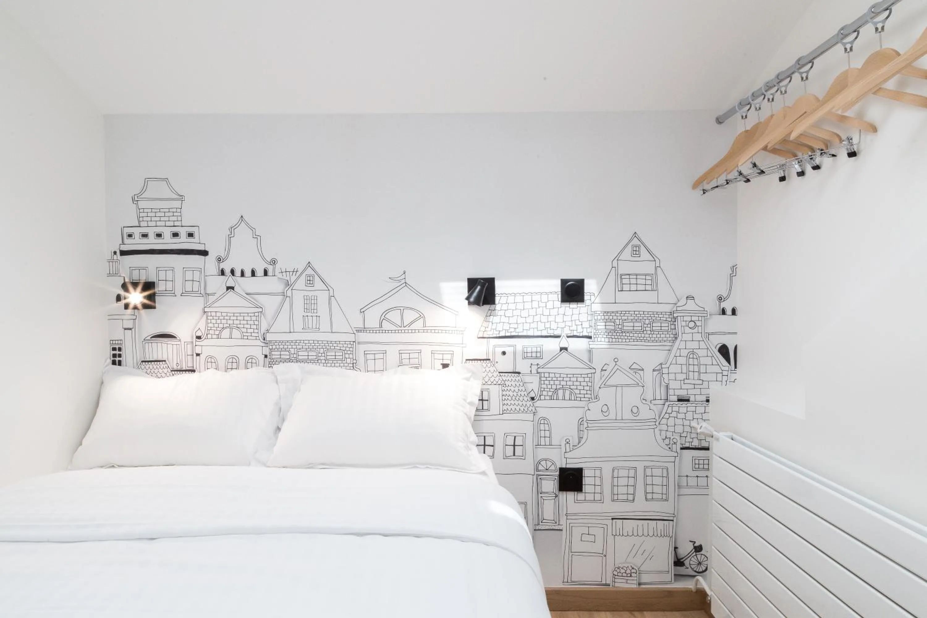 Bed in Hôtel So Marais