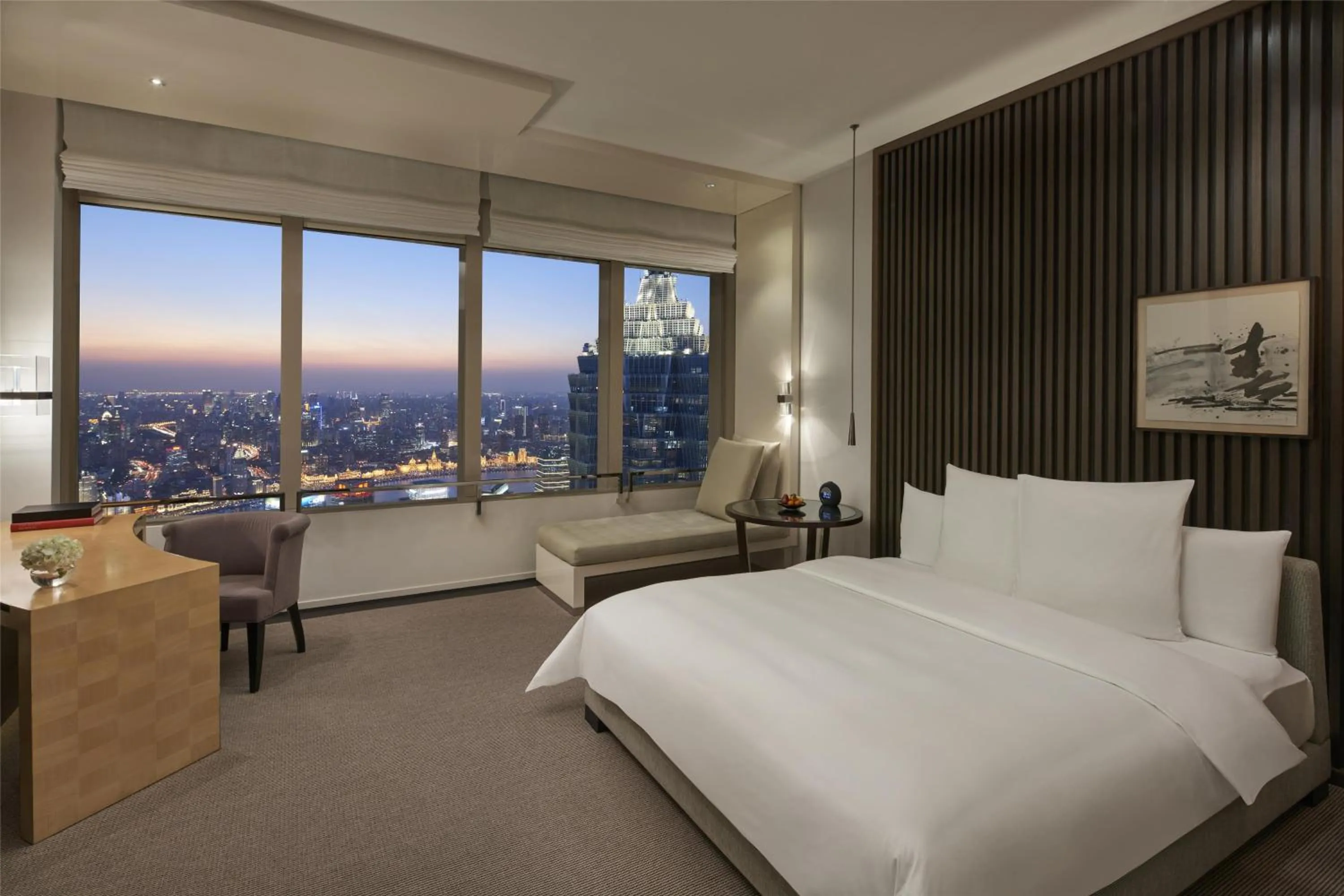 Bedroom, Bed in Park Hyatt Shanghai