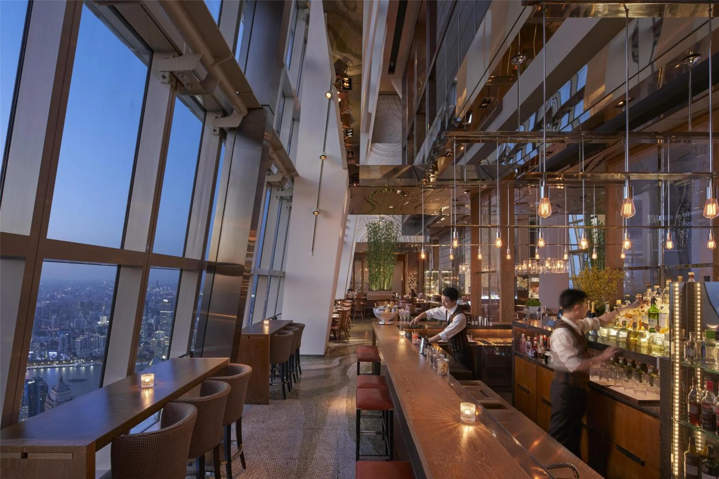 Lounge or bar in Park Hyatt Shanghai