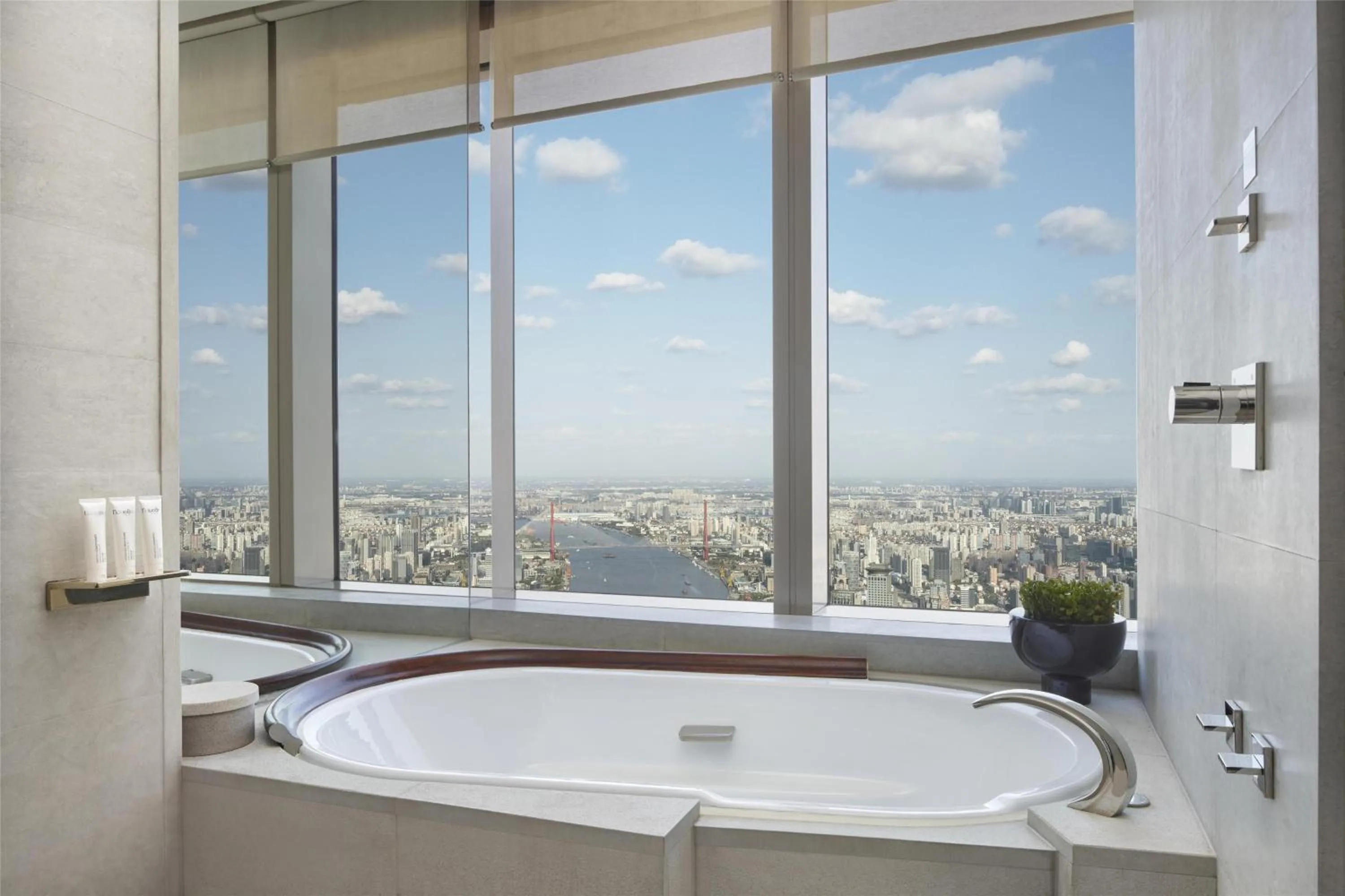 Bathroom in Park Hyatt Shanghai