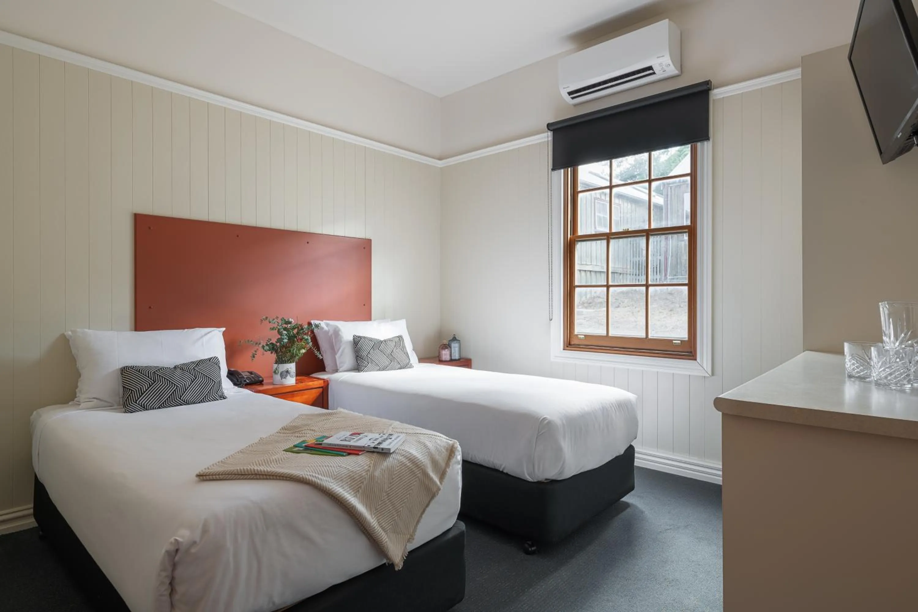 Bed in Sovereign Hill Hotel