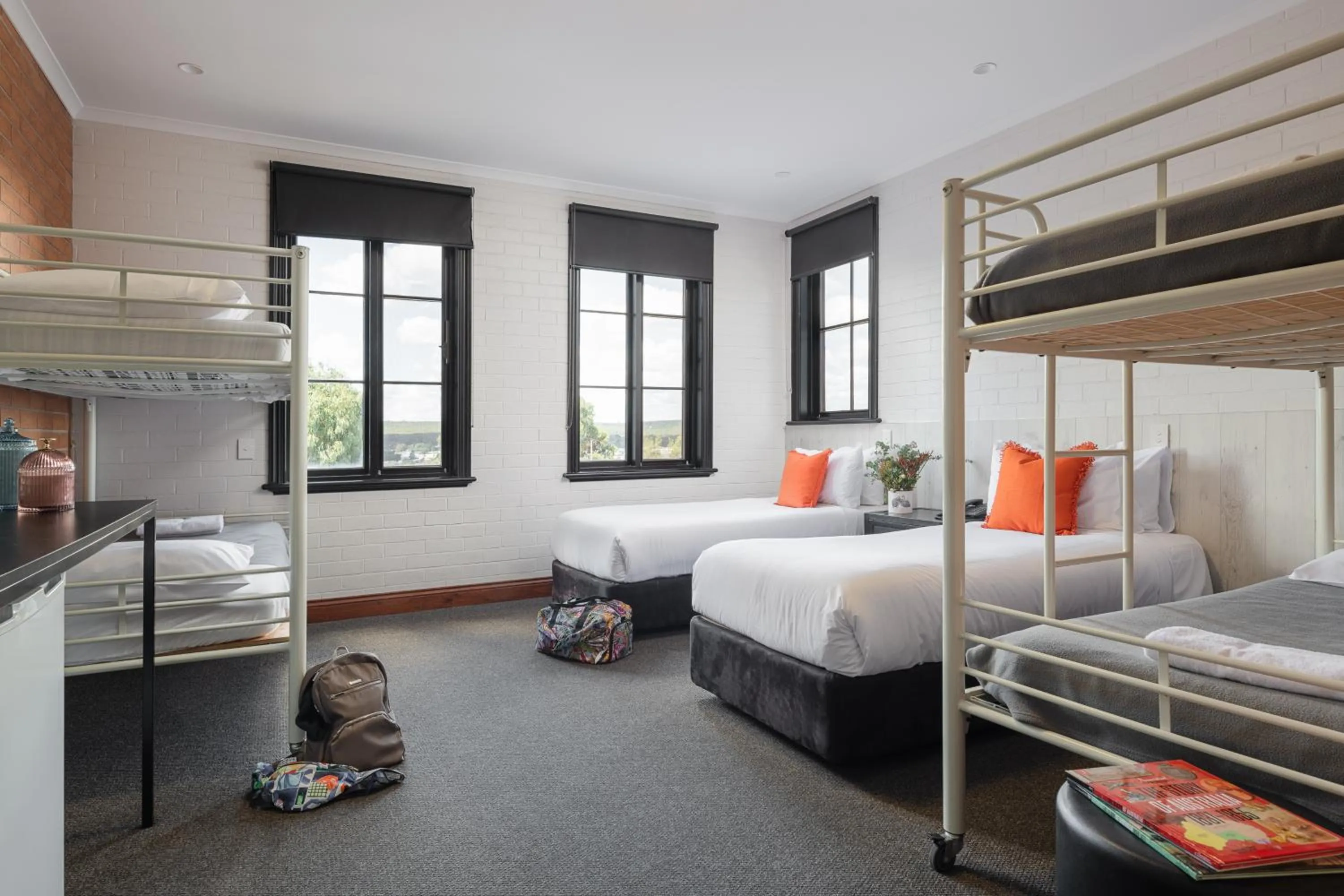 Bed in Sovereign Hill Hotel