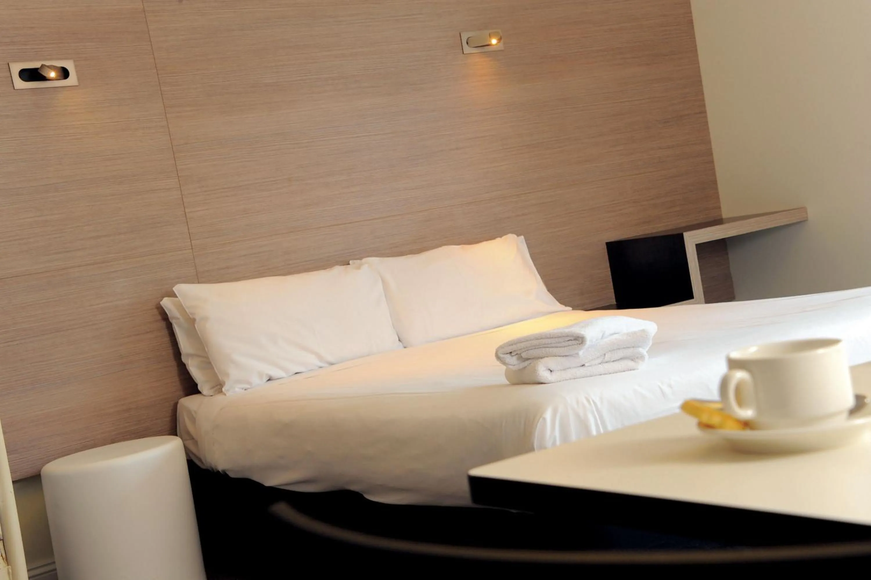 Bed in Sovereign Hill Hotel