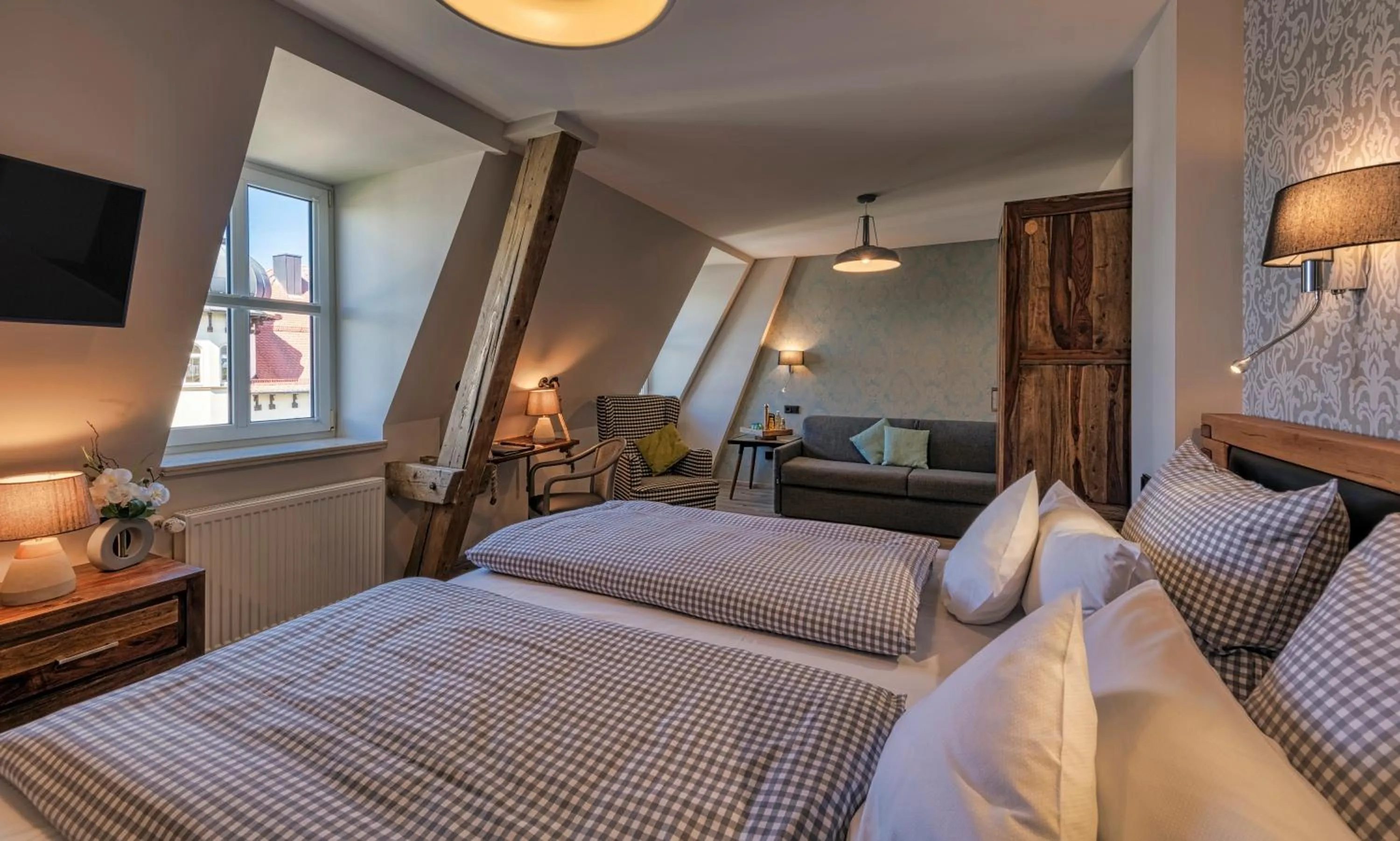 Bed in Hotel Starnberger See