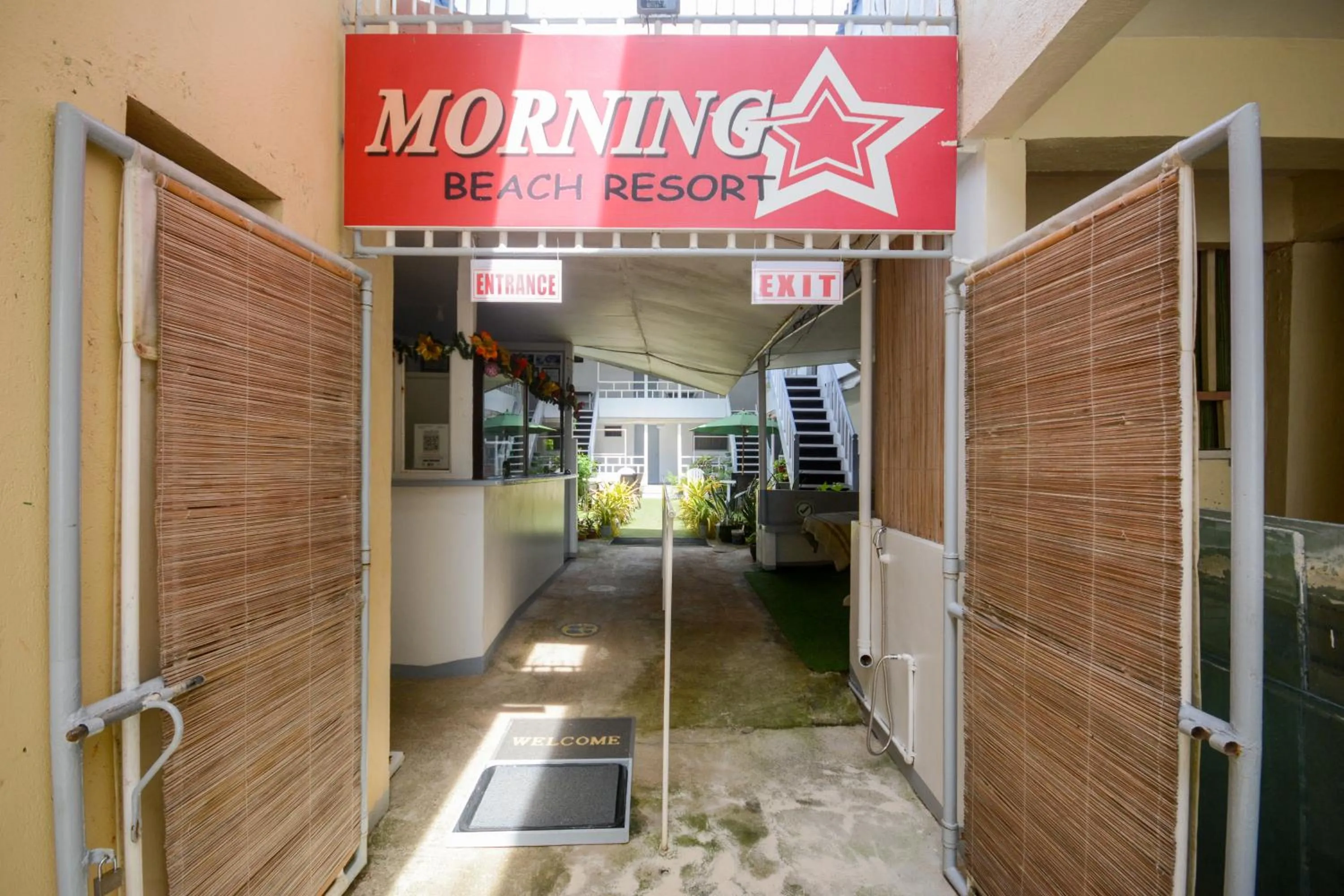 Facade/entrance in Boracay Morning Beach Resort