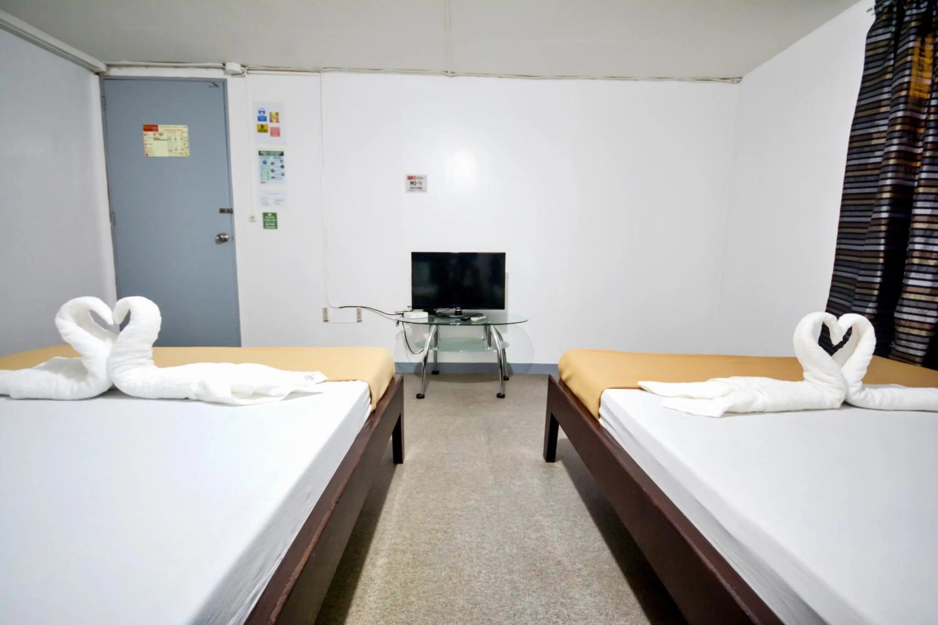 Bed in Boracay Morning Beach Resort