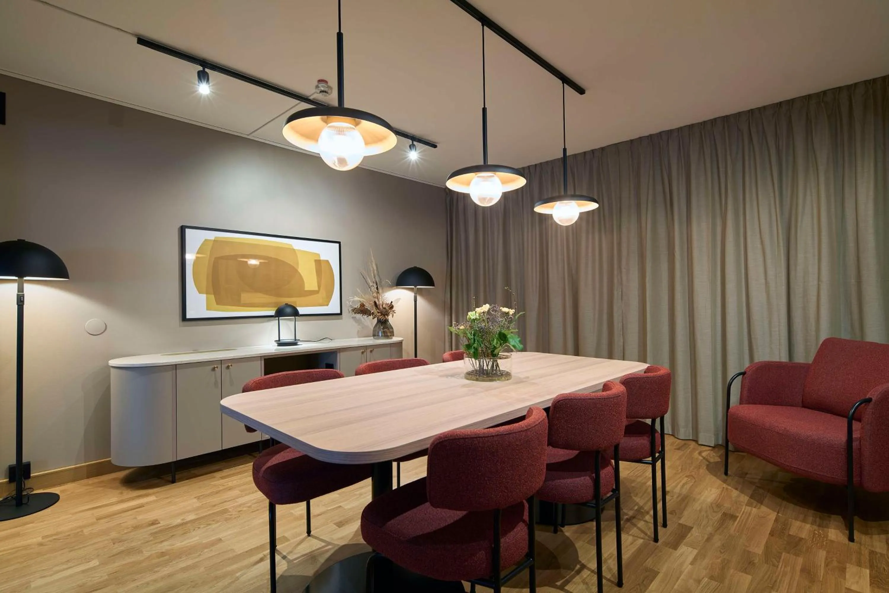 Bedroom in Scandic Europa