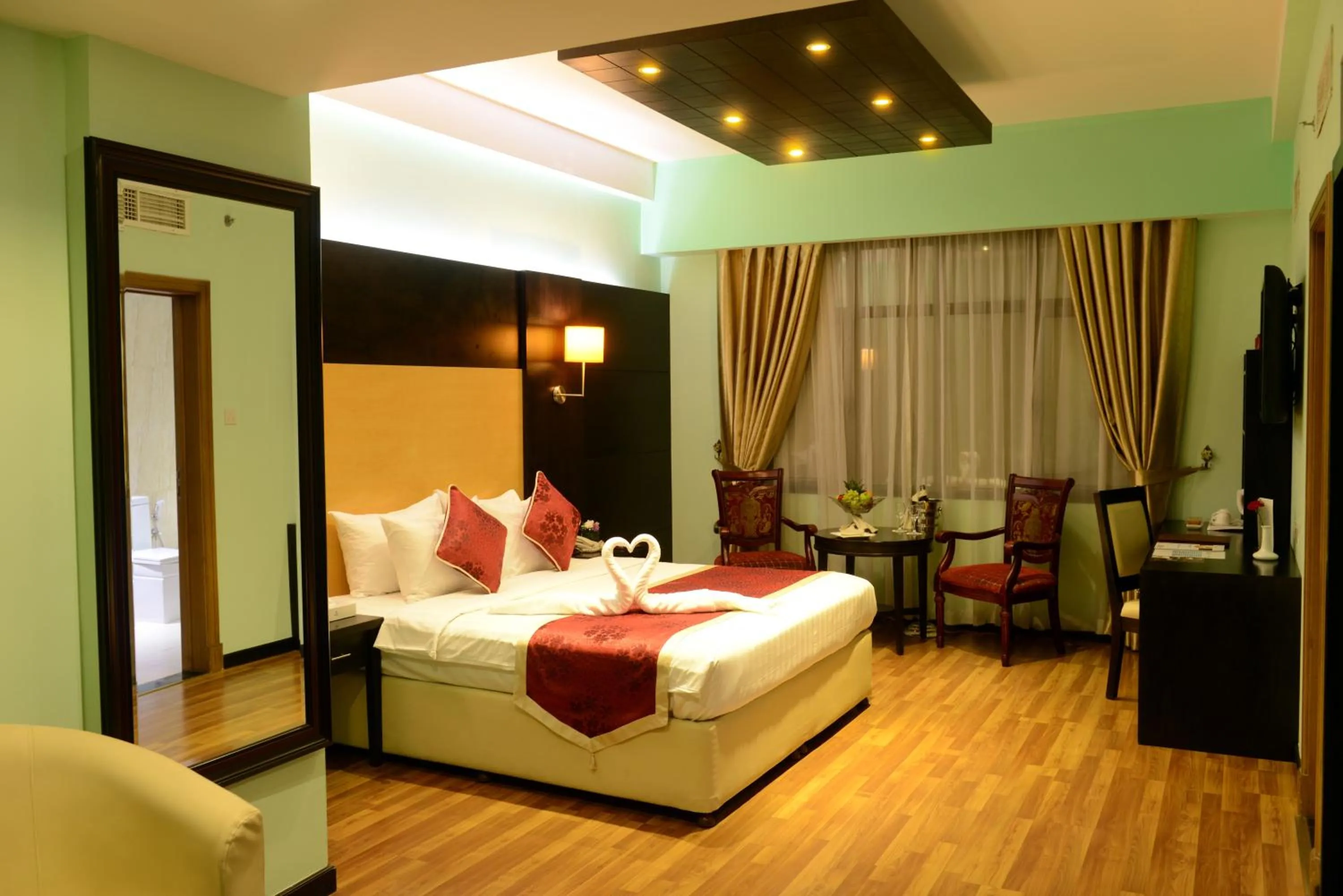 Photo of the whole room, Bed in Juffair Gate Hotel