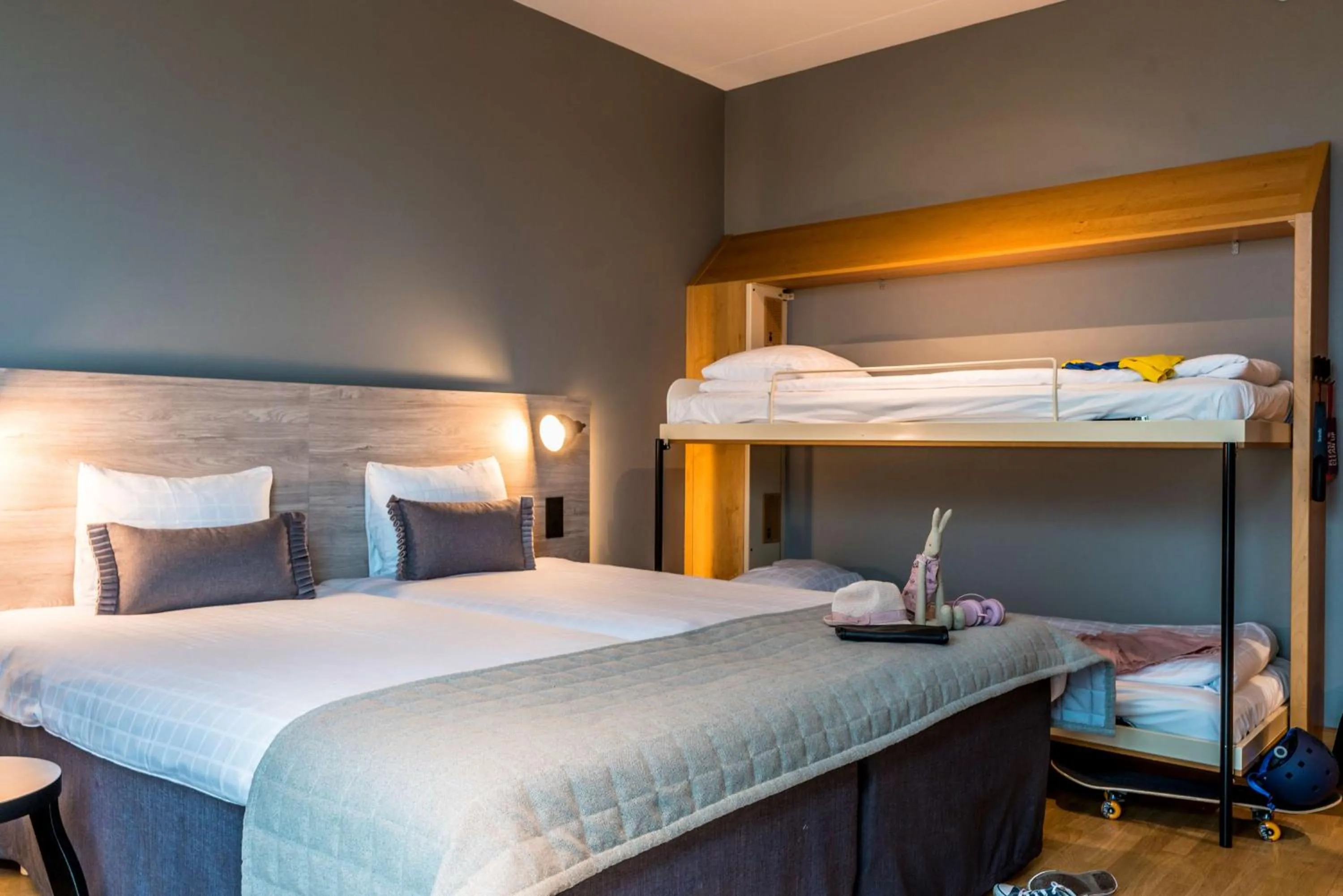 Bedroom, Bed in Scandic Mölndal