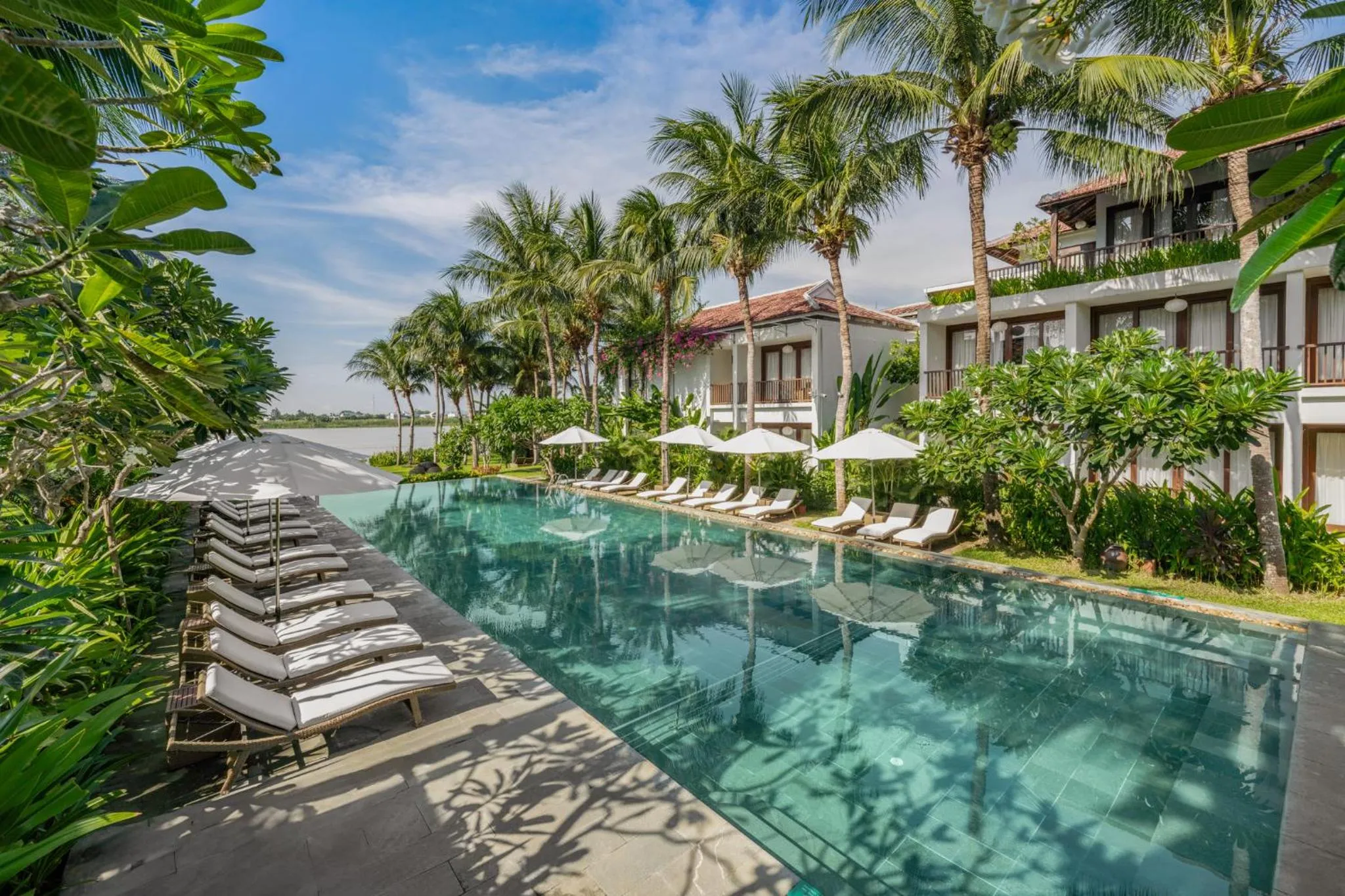 Garden in Emerald Hoi An Riverside Resort