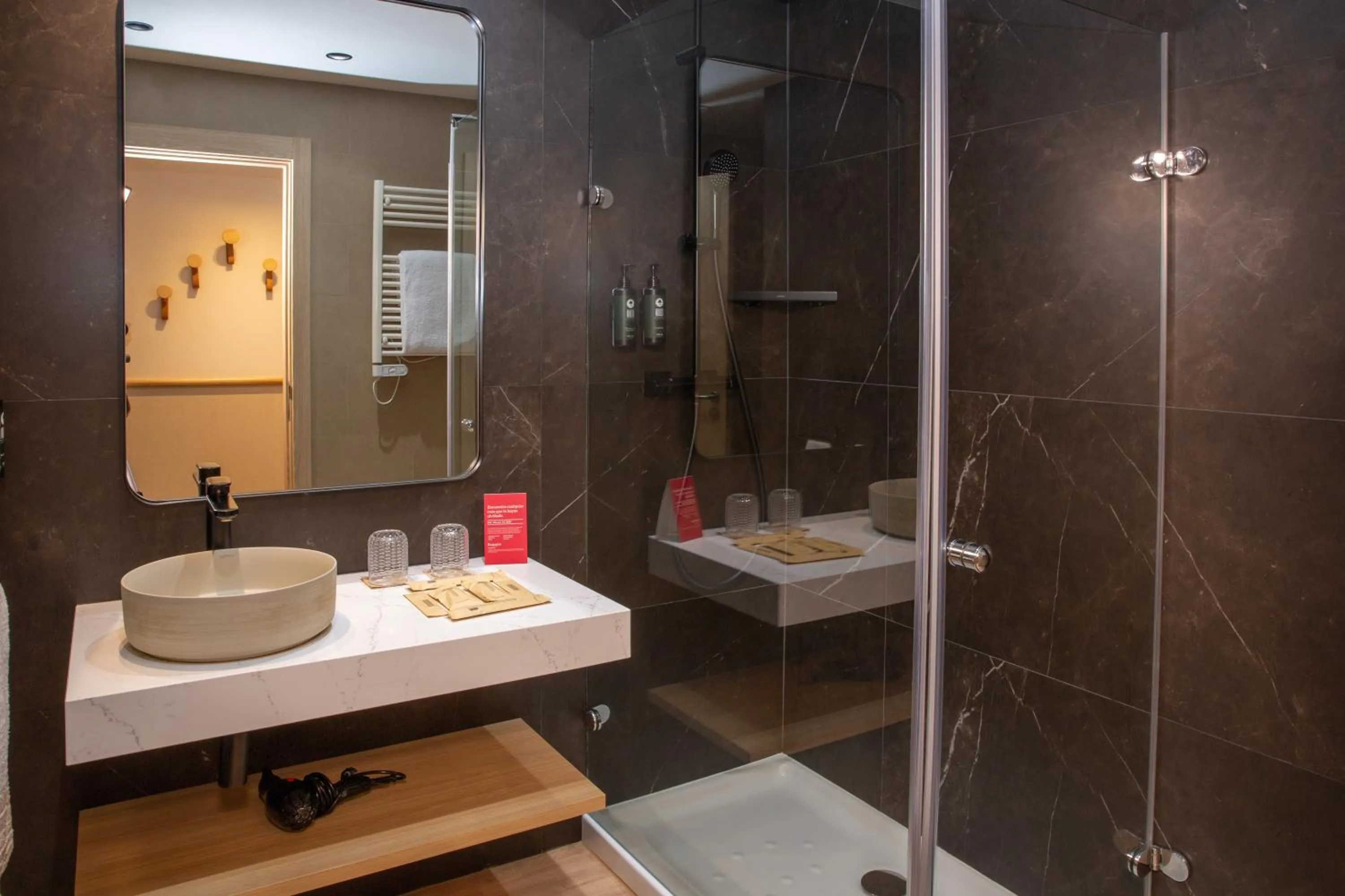 Shower in Ramada by Wyndham Madrid Getafe
