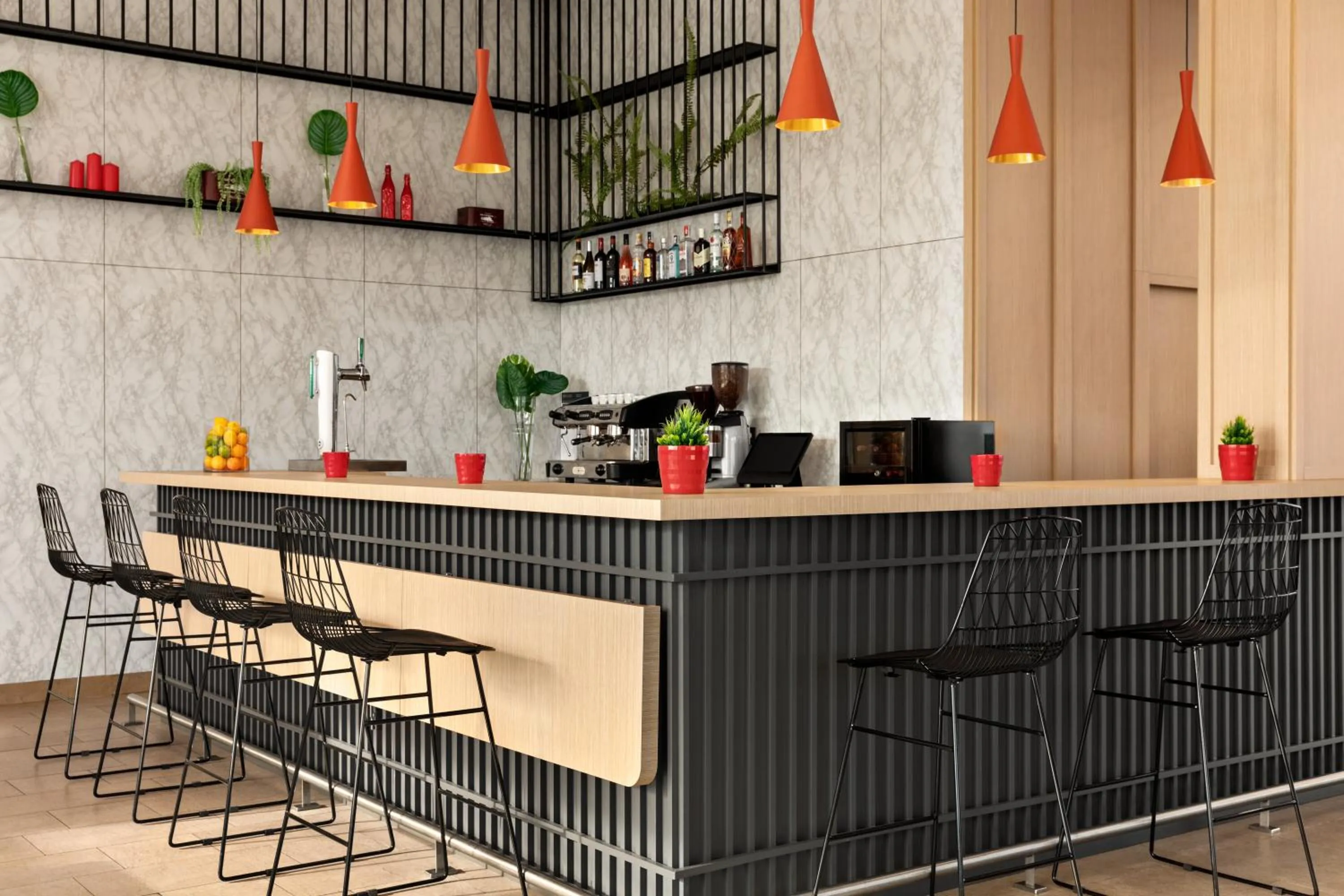 Lounge or bar in Ramada by Wyndham Madrid Getafe