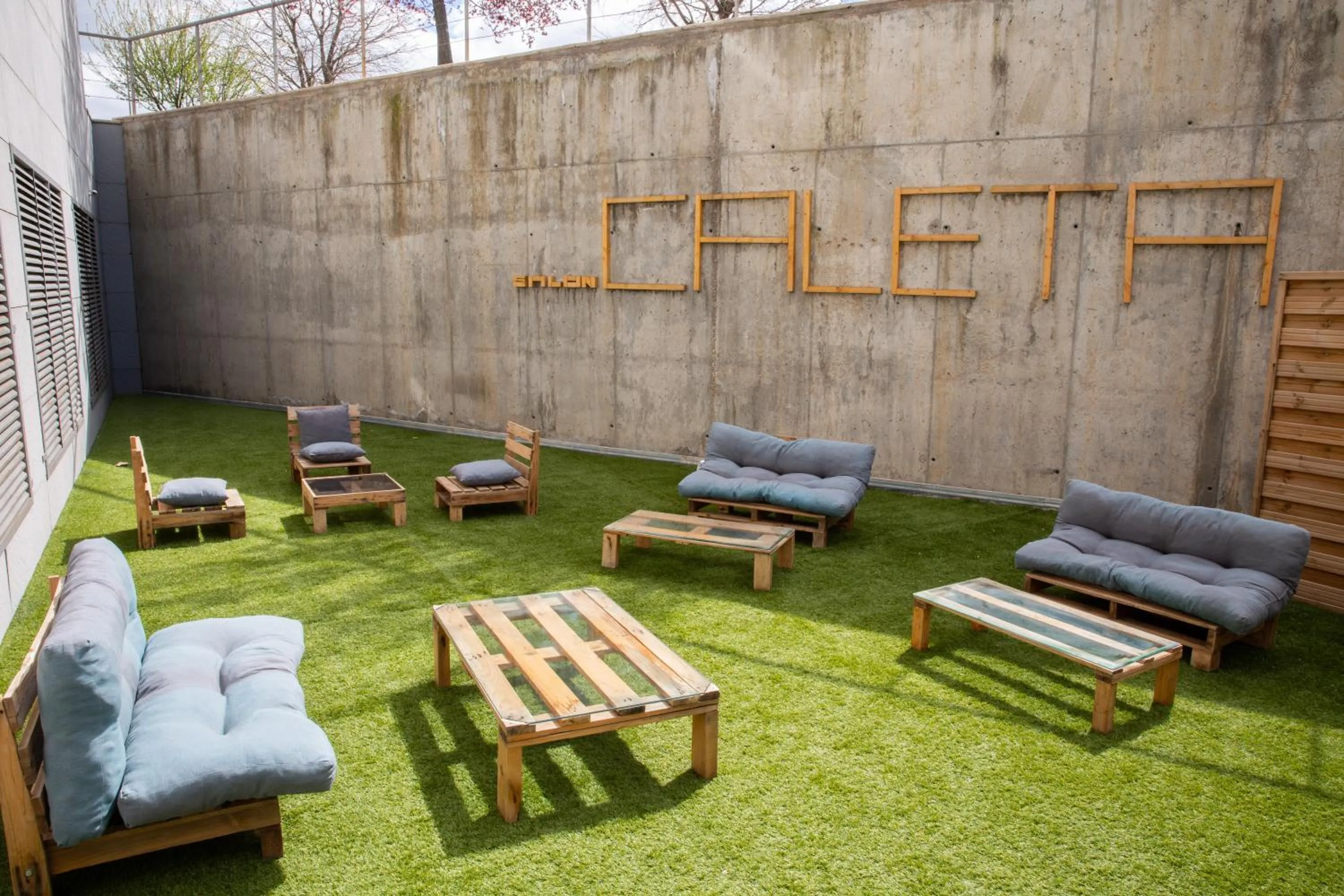 Patio in Ramada by Wyndham Madrid Getafe