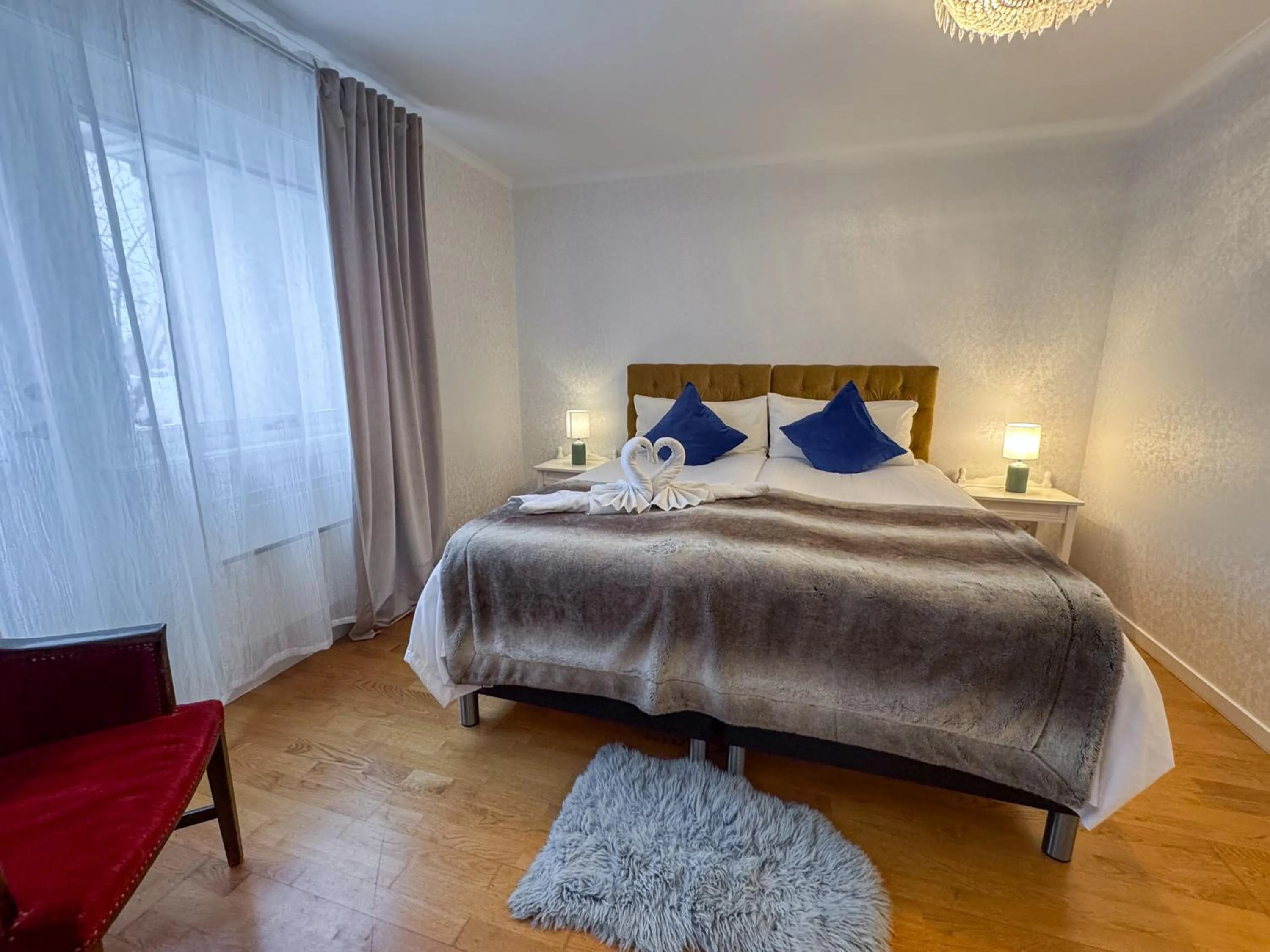 Bedroom, Bed in Vänerport Lakefront Hotell