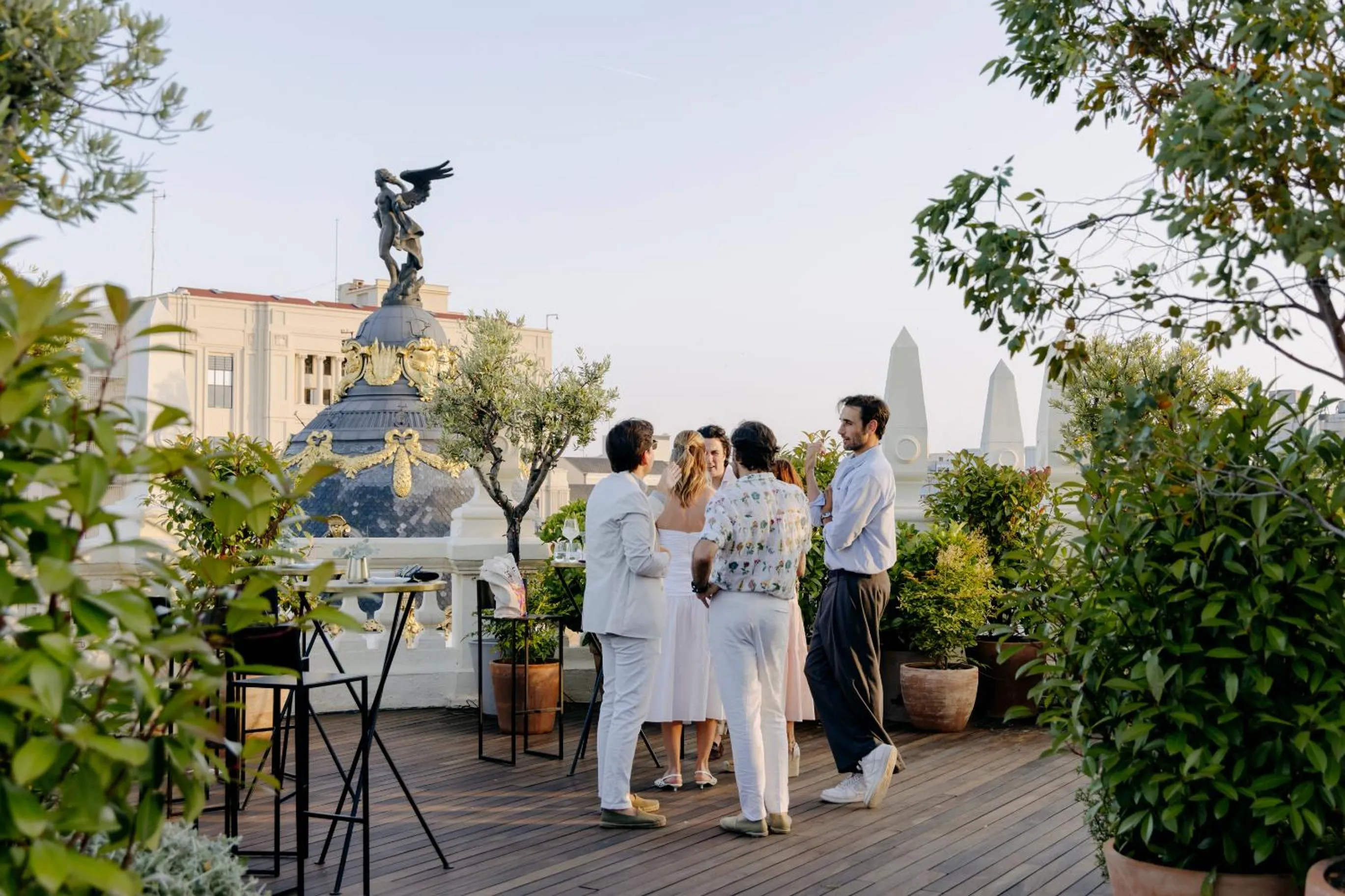 Balcony/Terrace in The Principal Madrid, Small Luxury Hotels