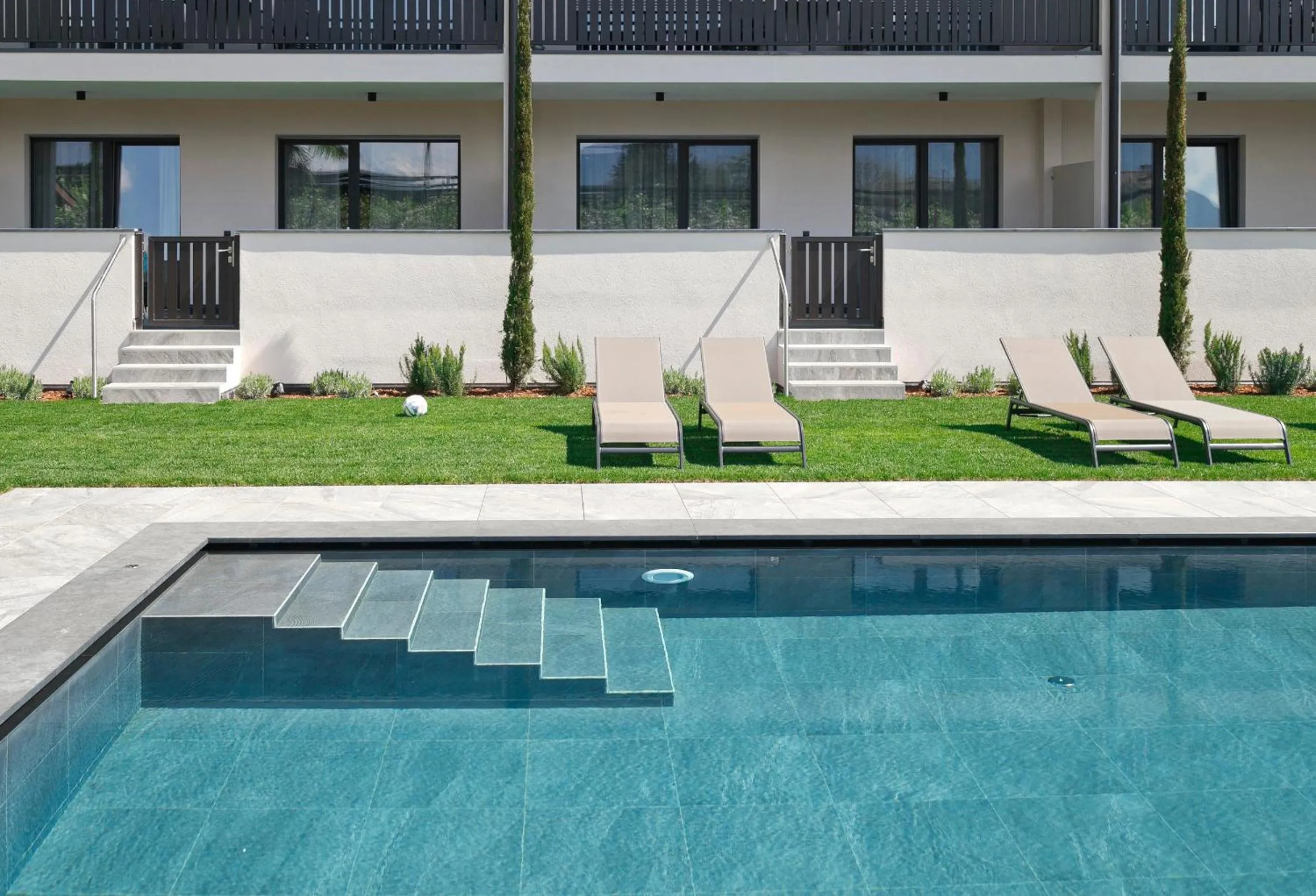 Garden in Appartement-Hotel Anthea