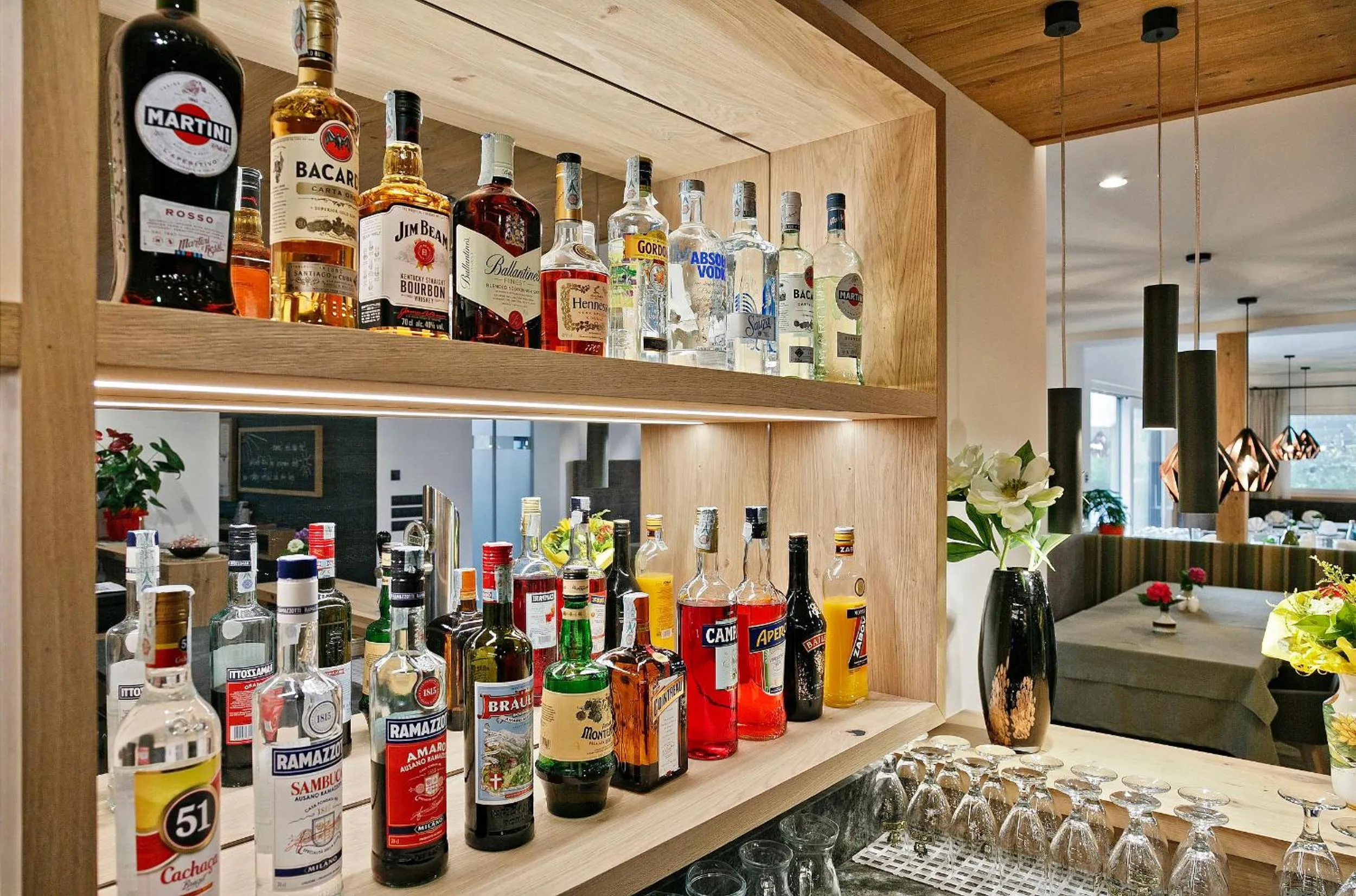 Lounge or bar in Appartement-Hotel Anthea