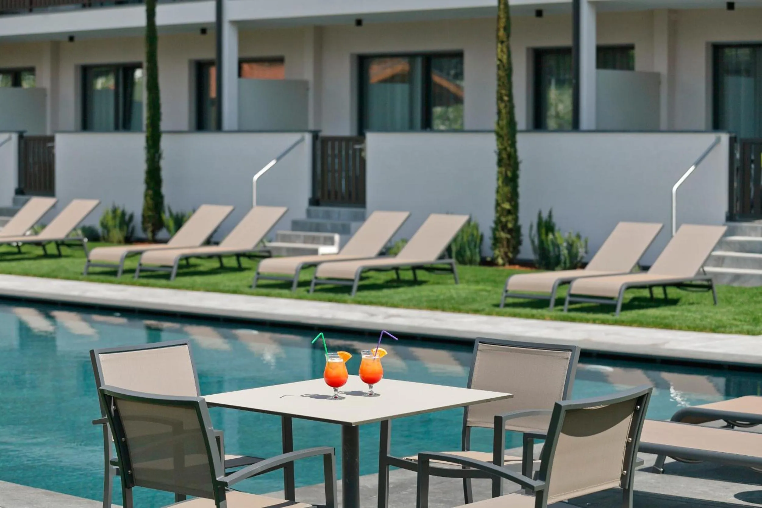 Garden in Appartement-Hotel Anthea