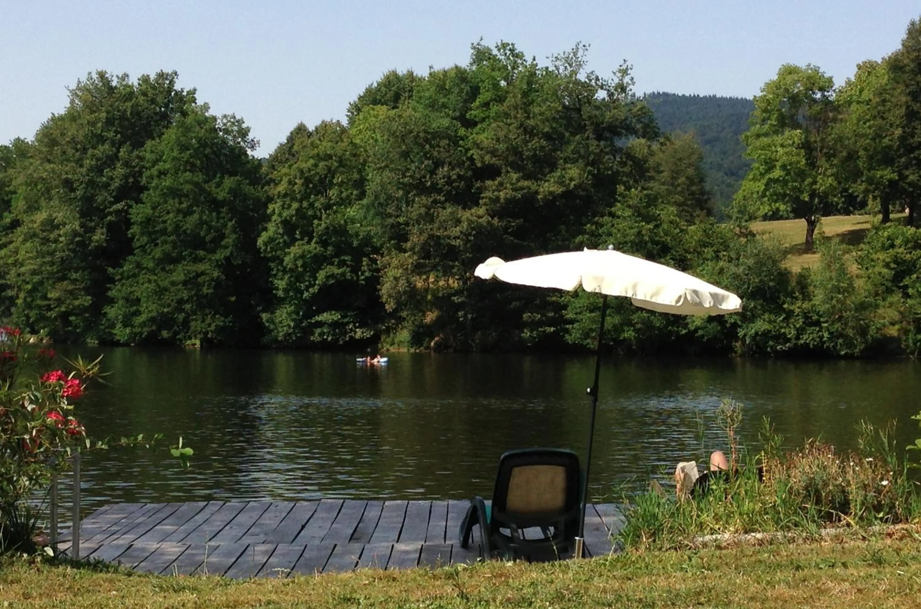 Lake view in Hotel Der Seehof
