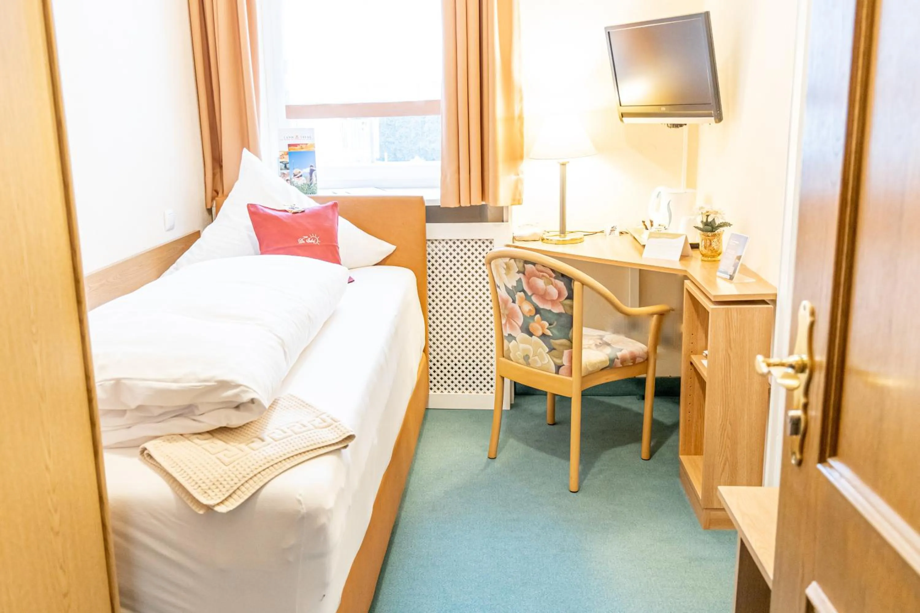 Bed in Hotel Der Seehof