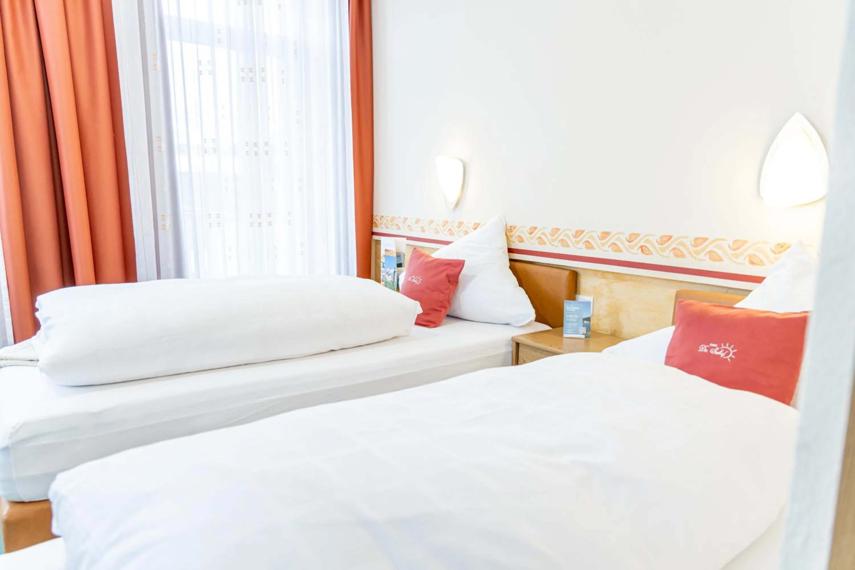 Bed in Hotel Der Seehof