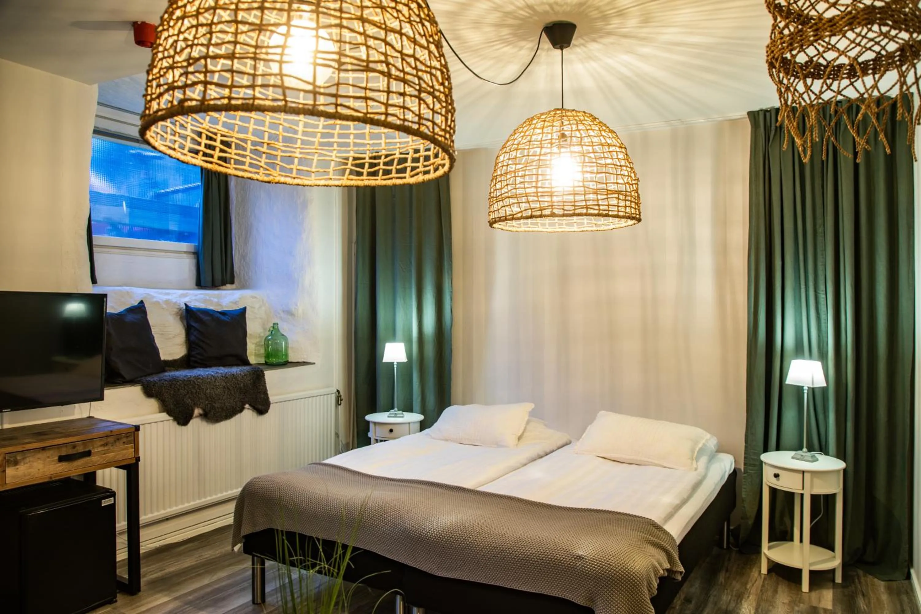 Bedroom, Bed in Hotell Lindgården