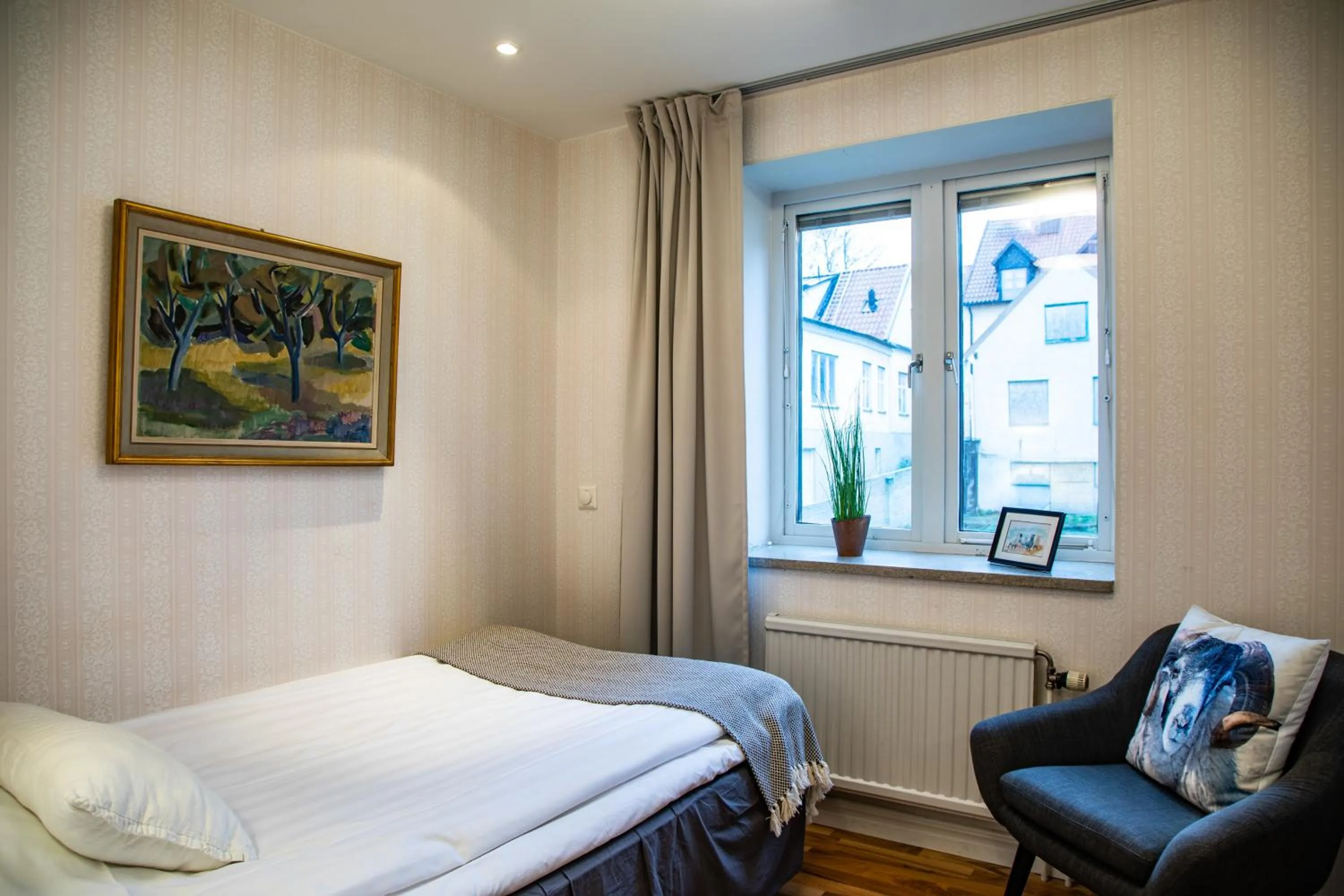 Bedroom, Bed in Hotell Lindgården