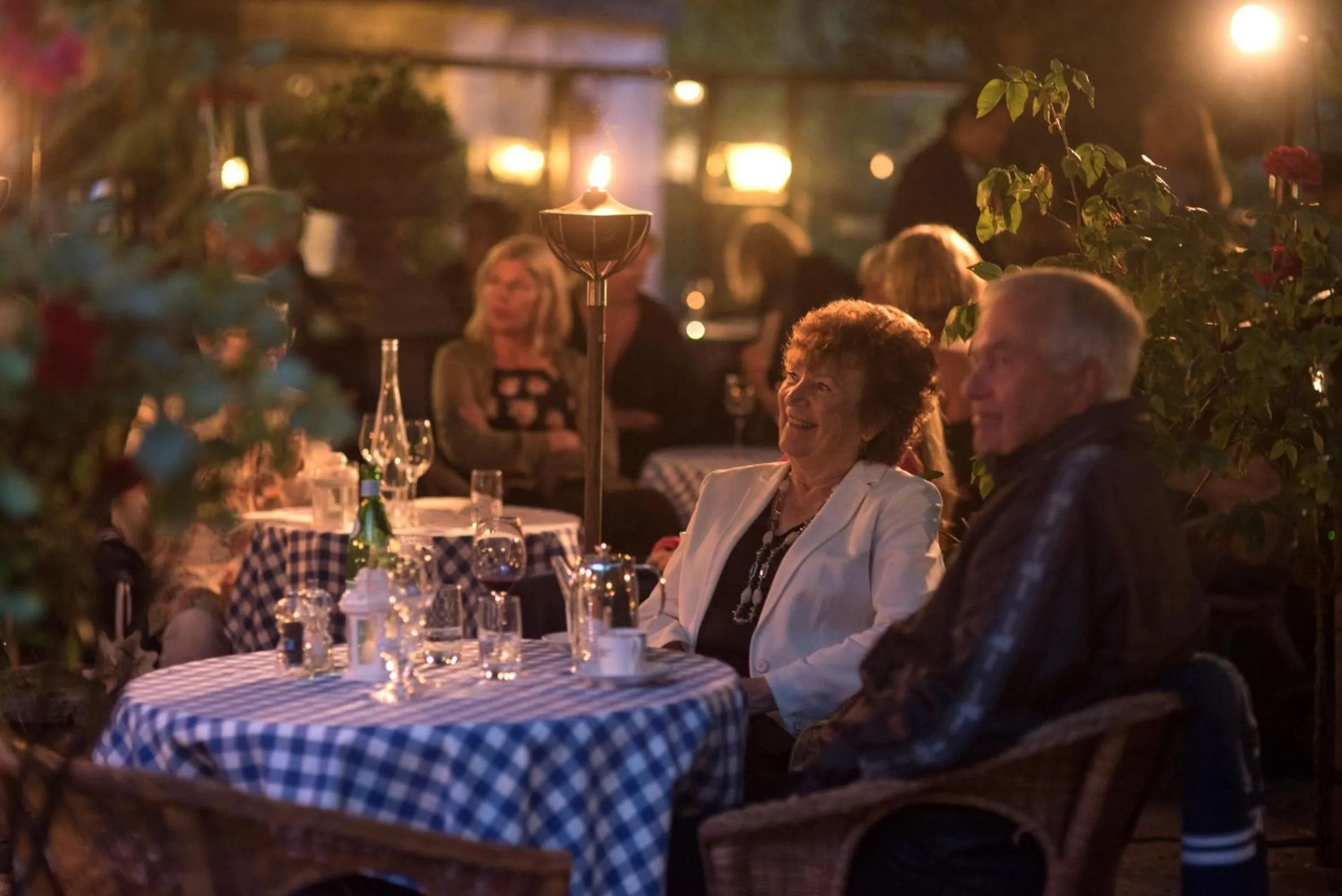 Restaurant/places to eat in Hotell Lindgården