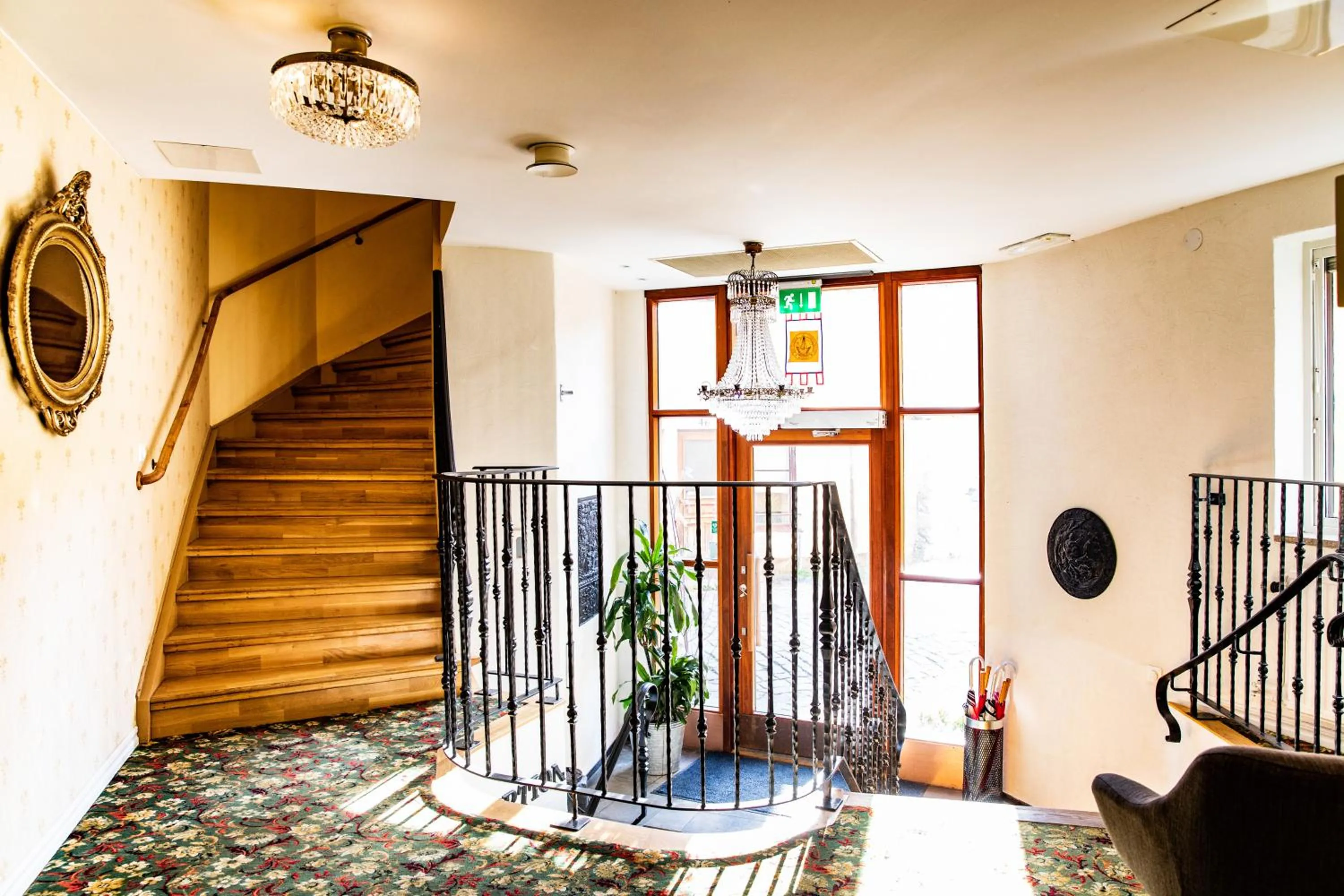 Facade/entrance in Hotell Lindgården