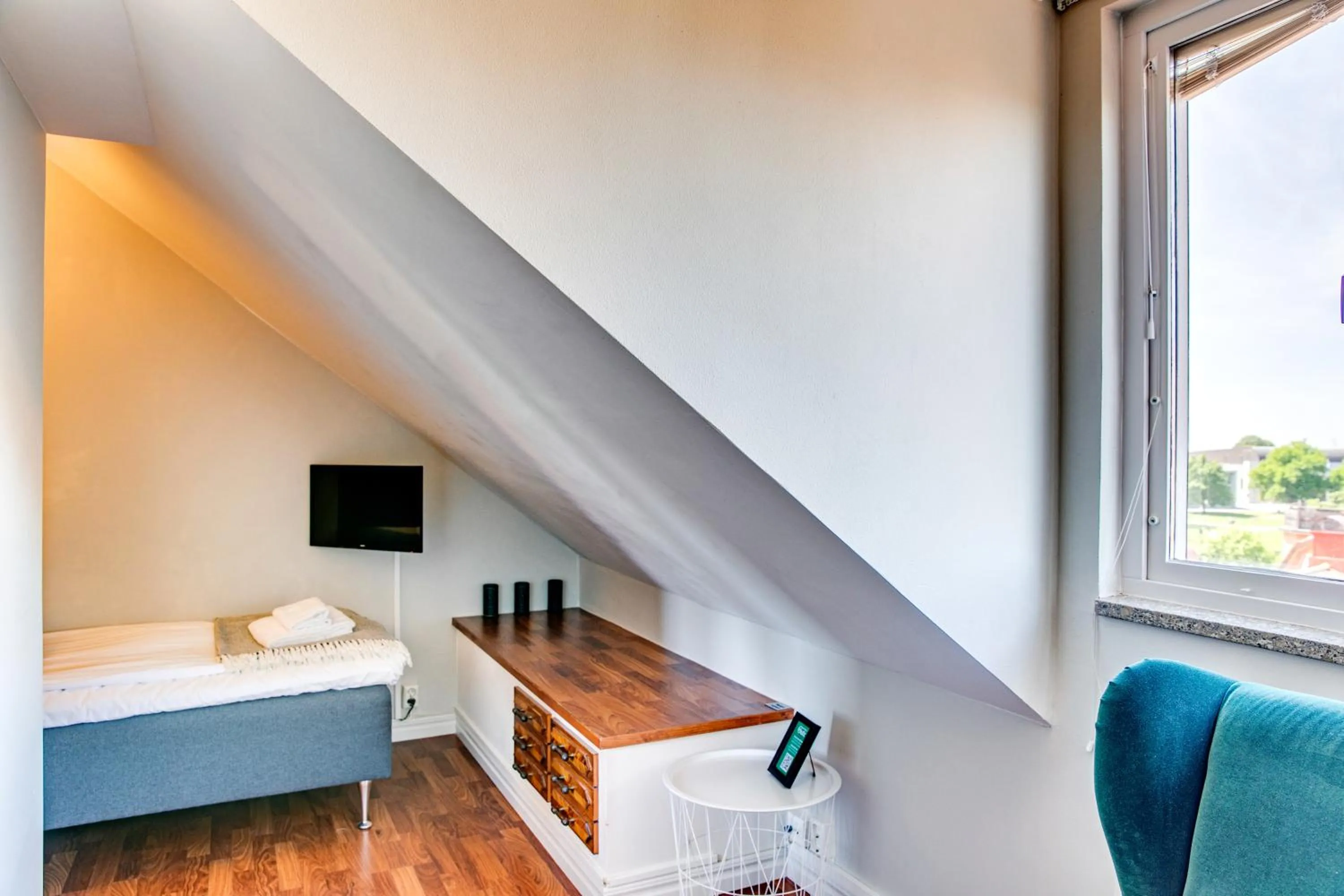 Bedroom, Bed in Hotell Lindgården