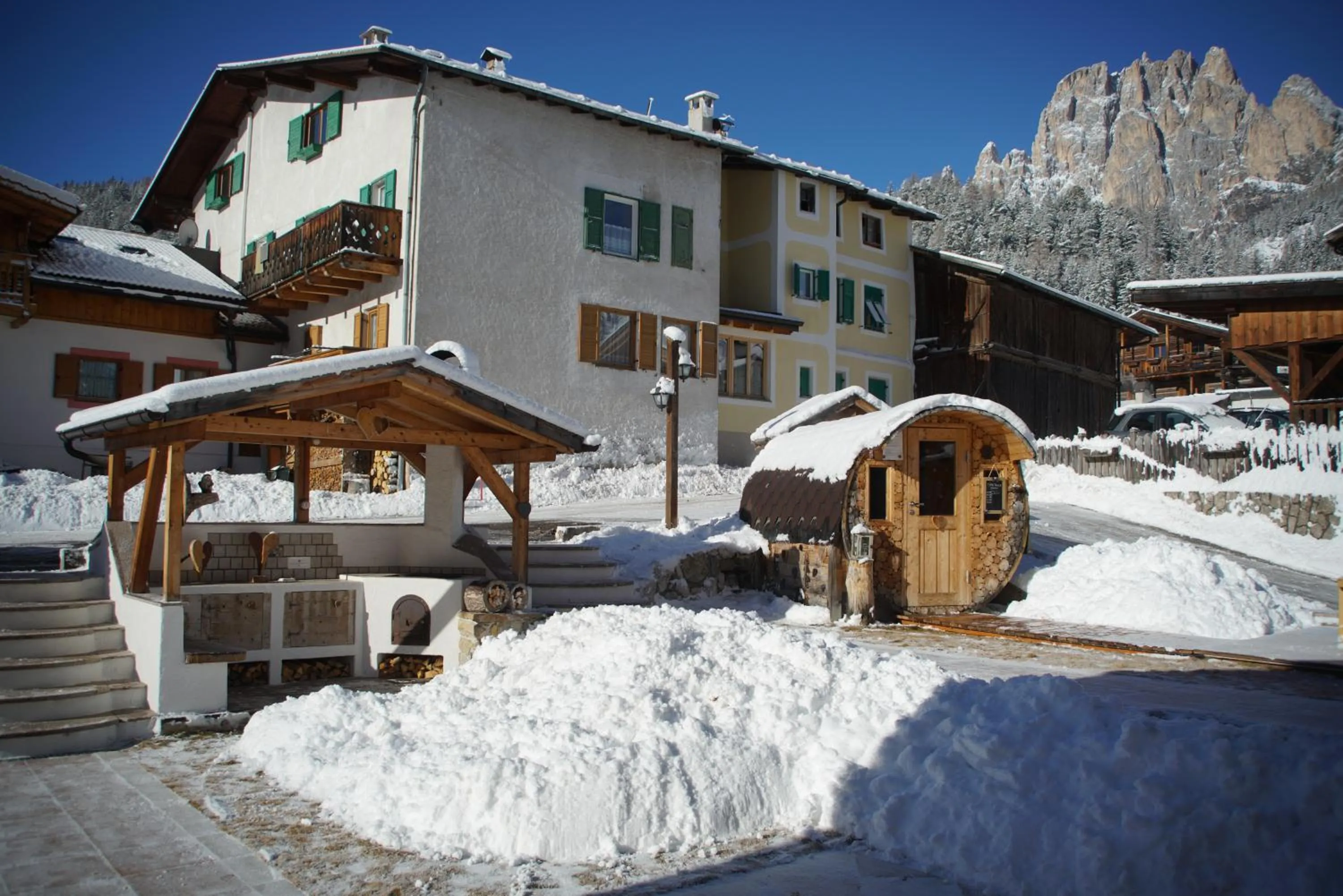 BBQ facilities in Residence Le Rose