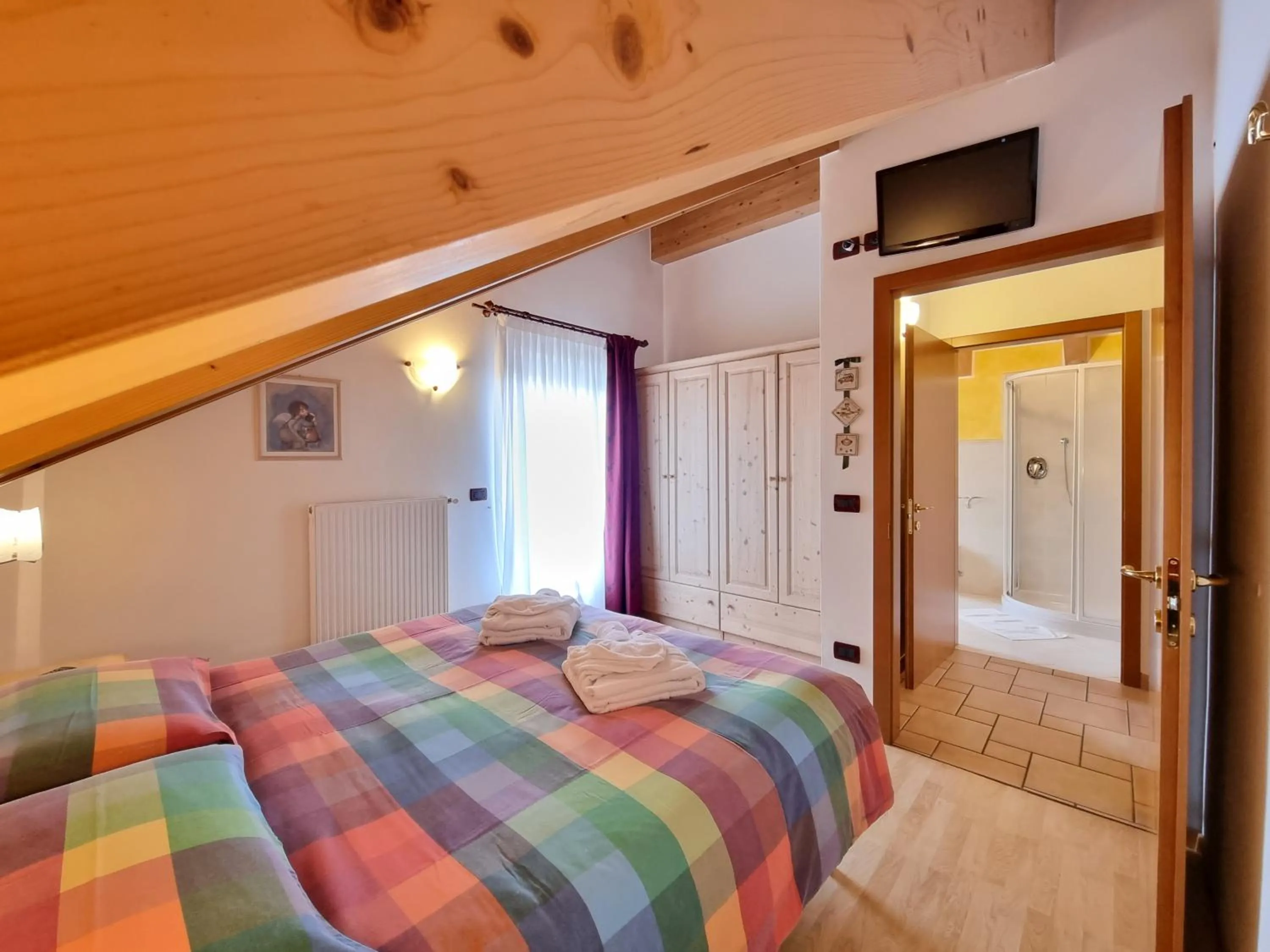 Bedroom, Bed in Residence Le Rose