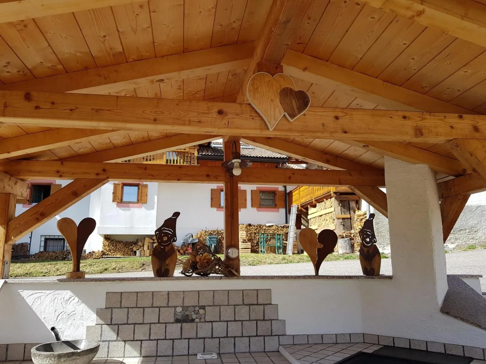 Decorative detail in Residence Le Rose