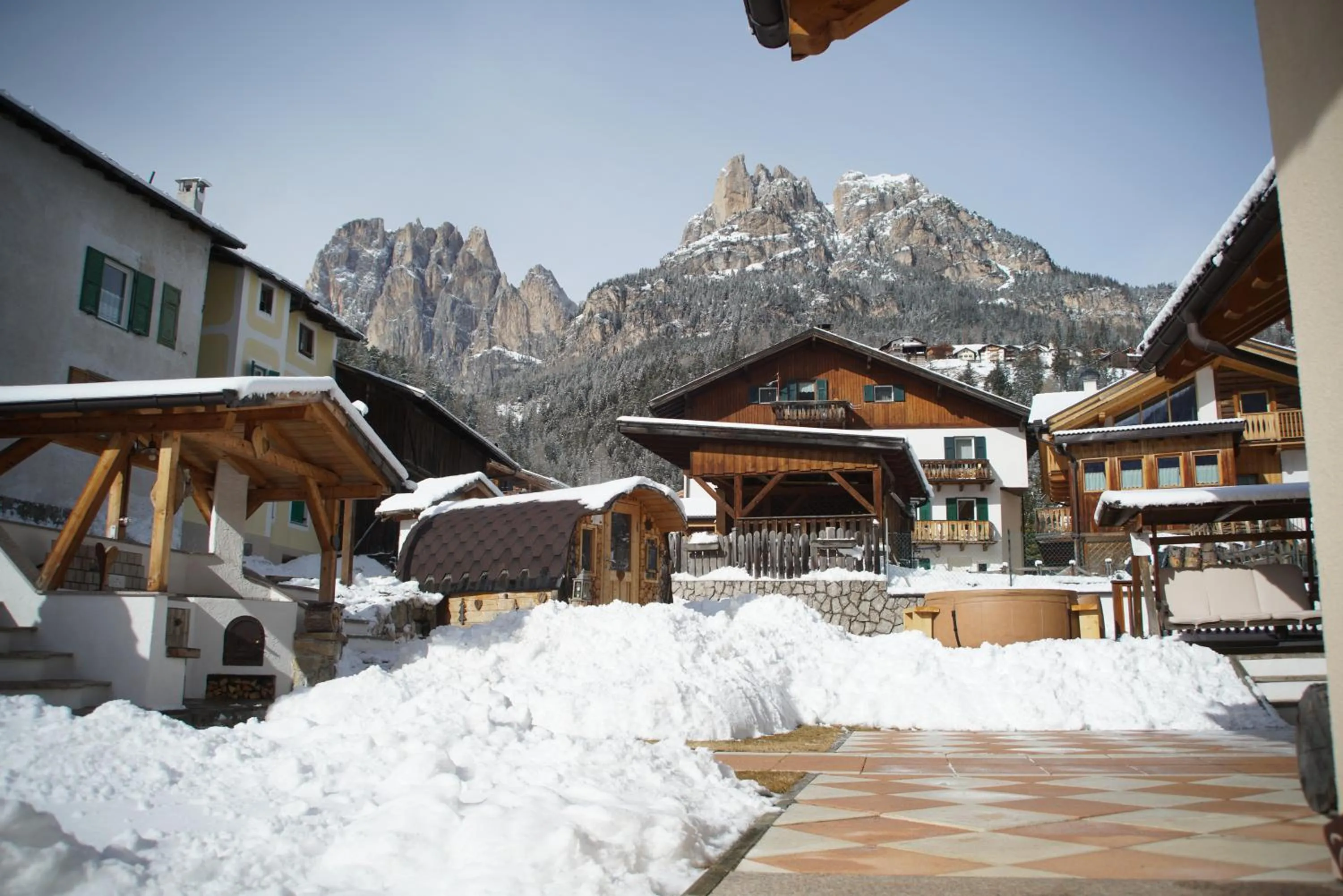 BBQ facilities in Residence Le Rose