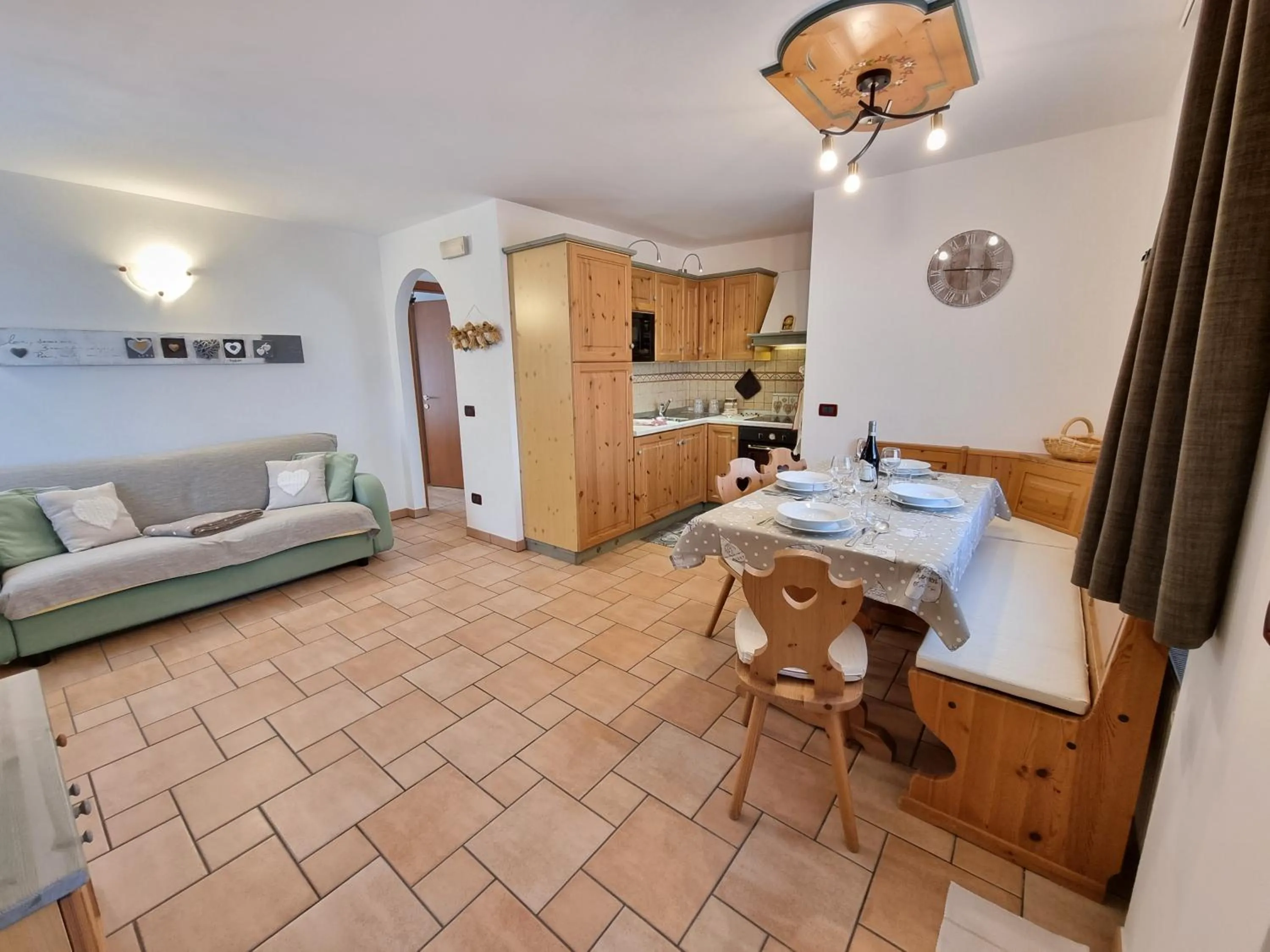 Kitchen or kitchenette in Residence Le Rose