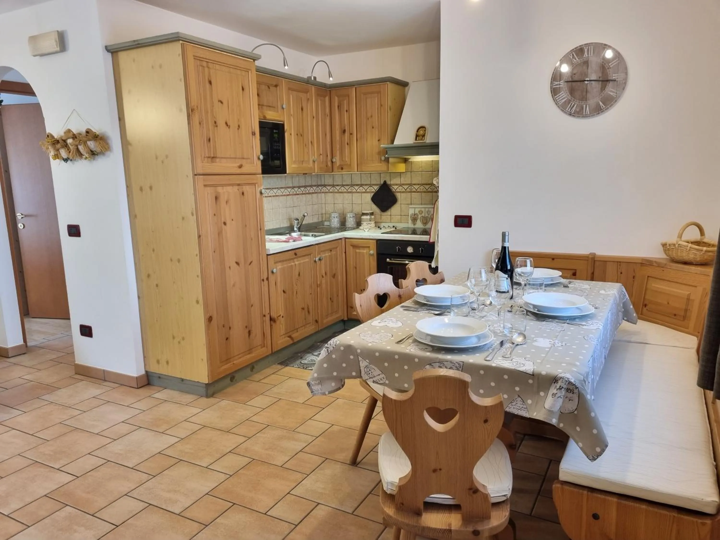 Kitchen or kitchenette in Residence Le Rose