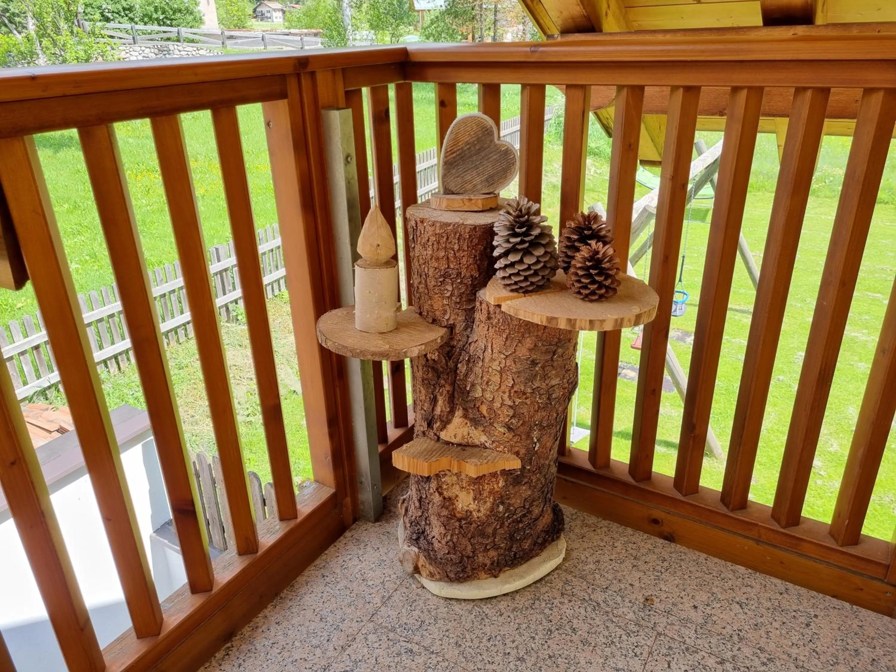 Decorative detail in Residence Le Rose