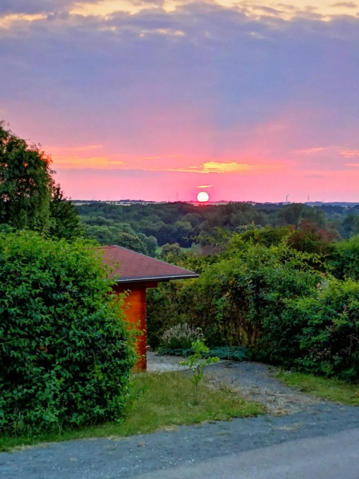 Garden view in Hotel-Restaurant Elsterblick