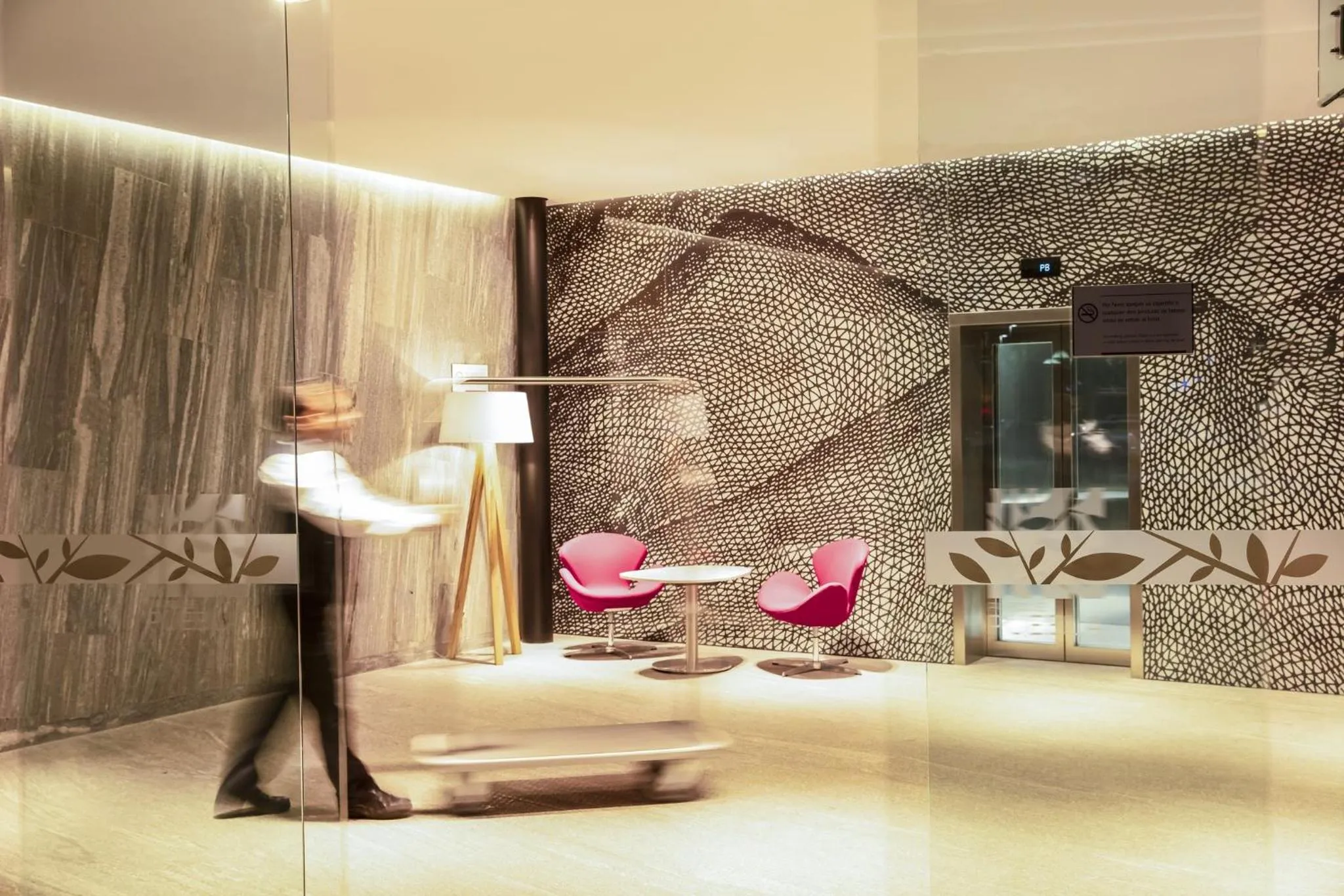 Lobby or reception in Fiesta Inn Parque Puebla