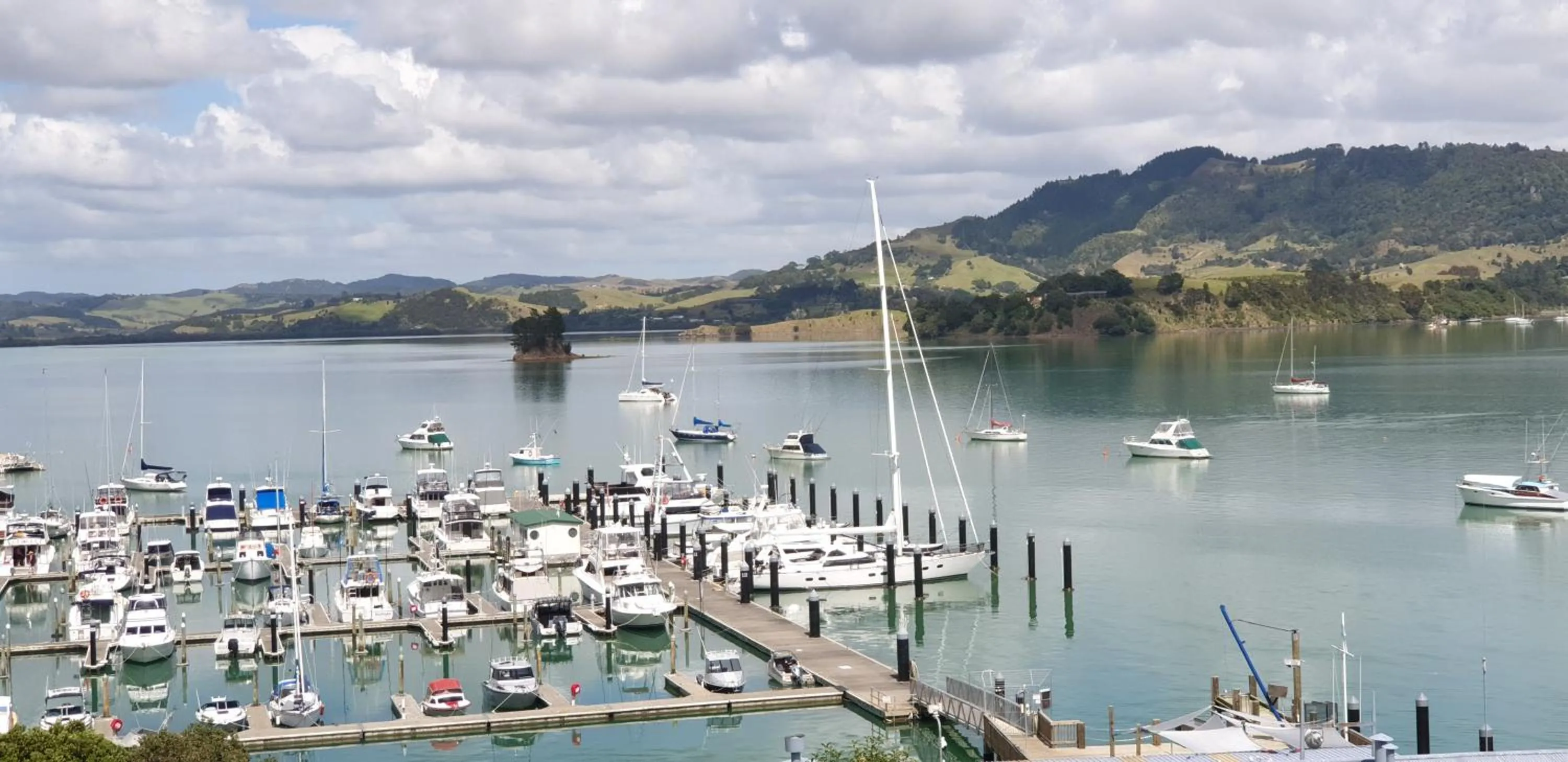 Sea view in Whangaroa Lodge Motel