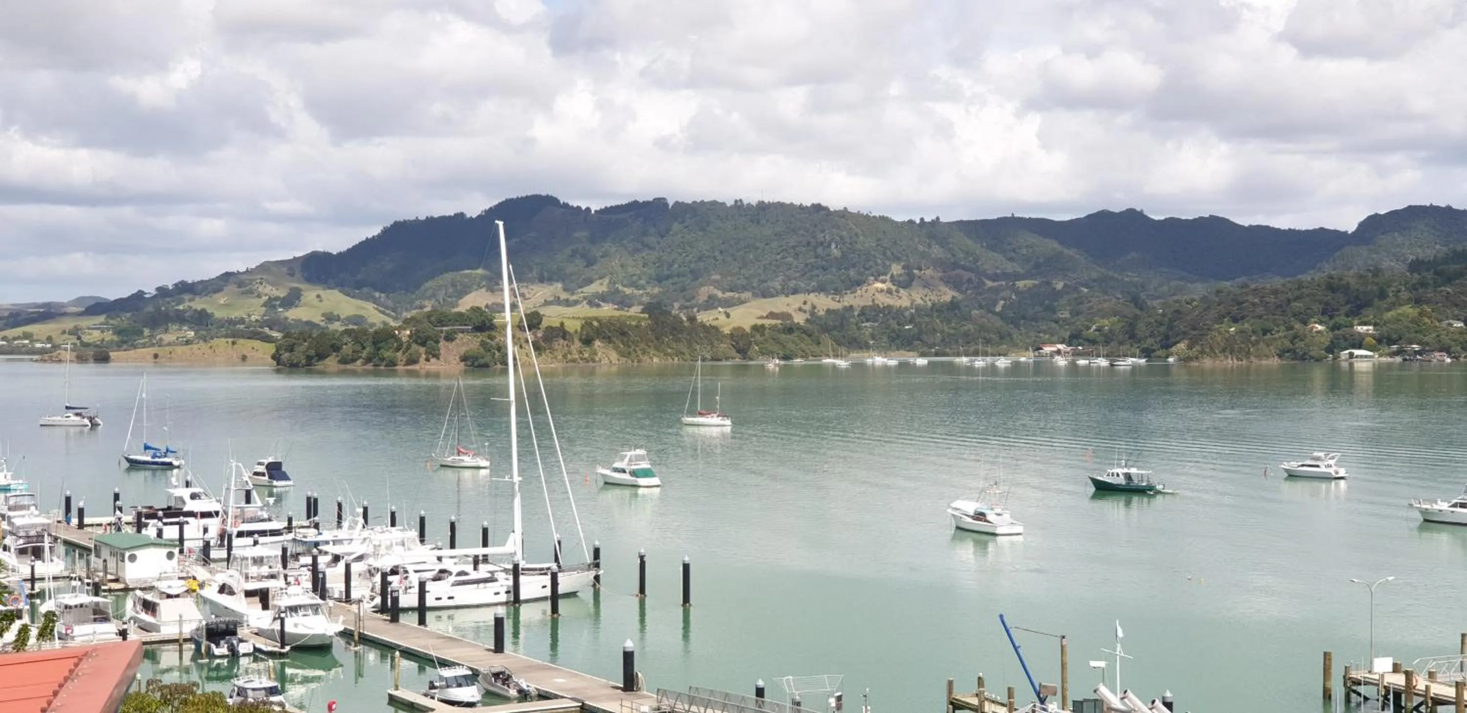 Sea view in Whangaroa Lodge Motel