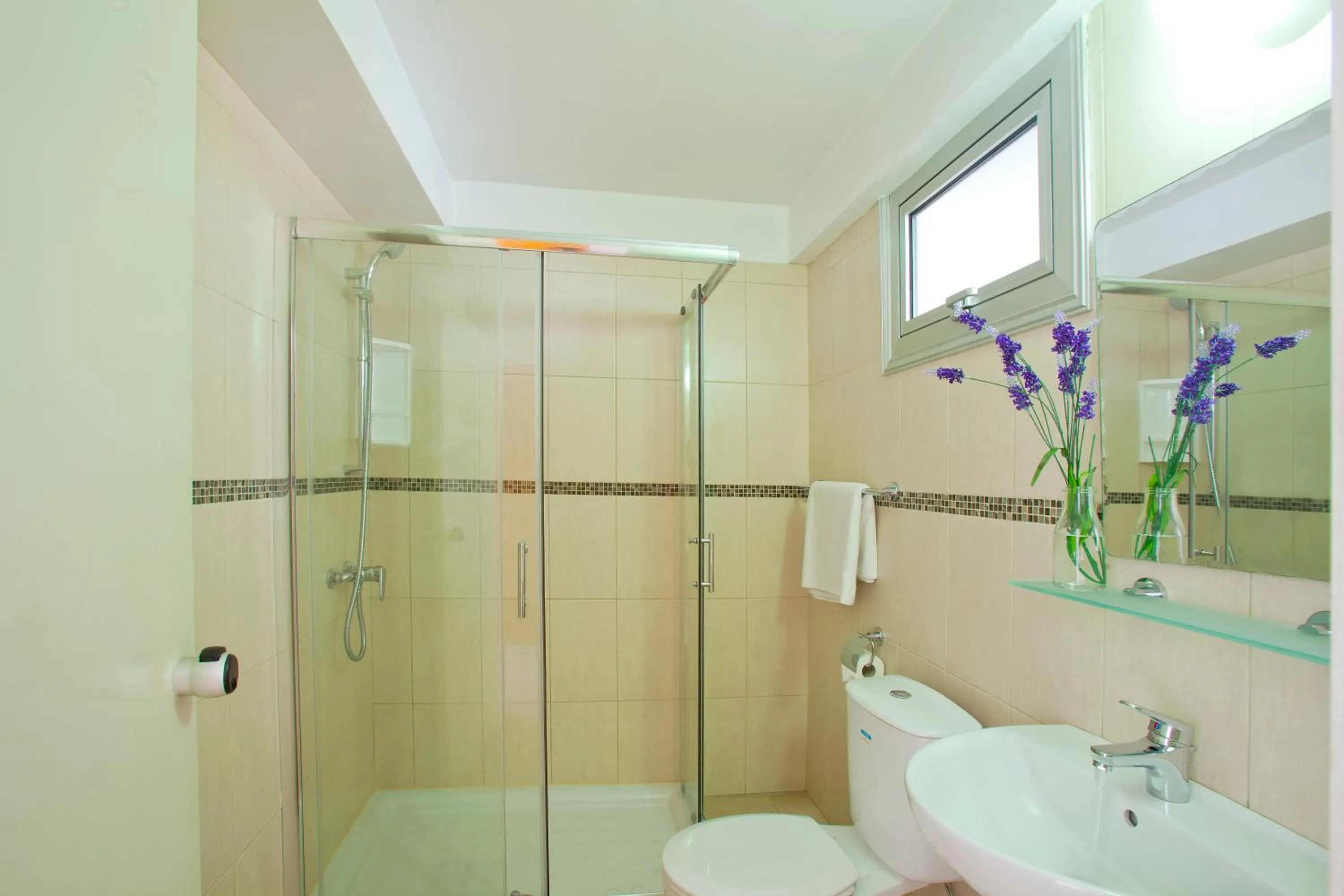 Shower in Paloma Hotel Apartments