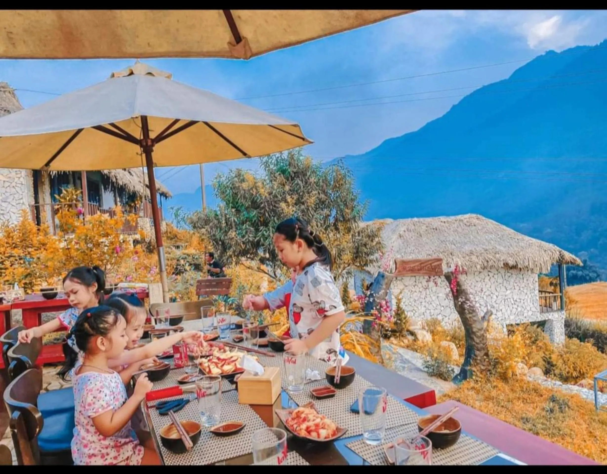 BBQ facilities in Sapa Eco Villas & Spa