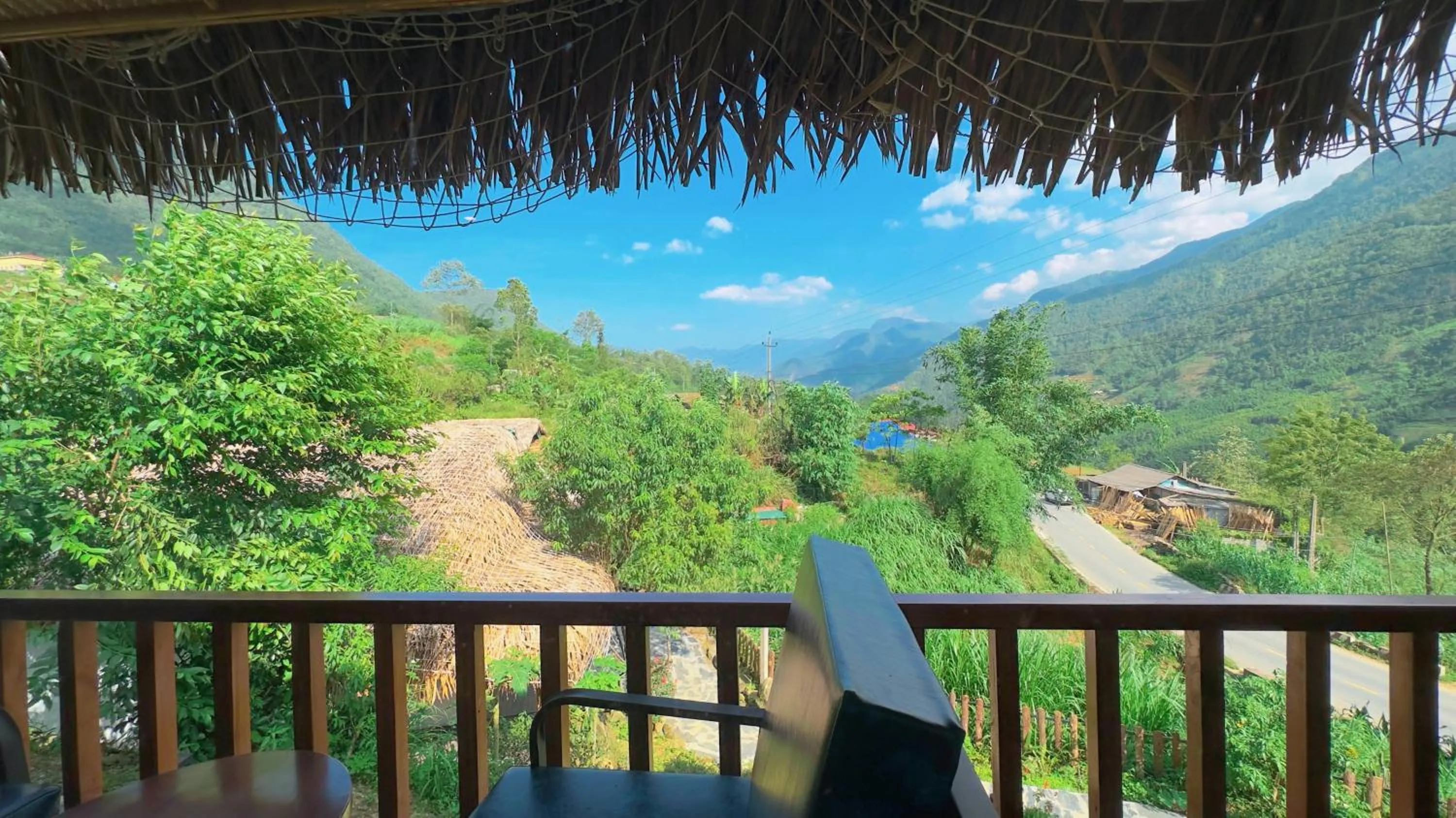 Balcony/Terrace in Sapa Eco Villas & Spa